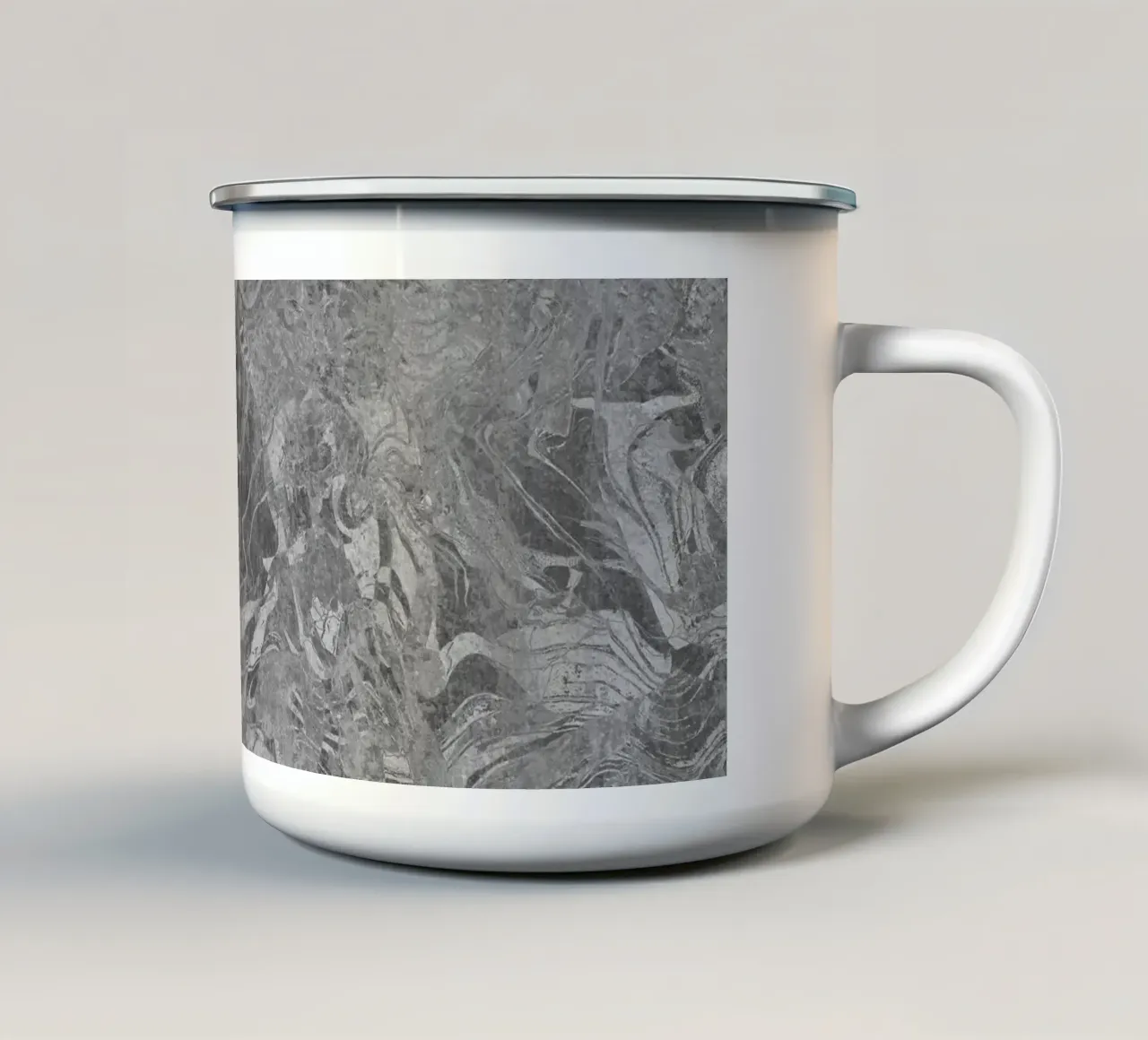 cemento armato tazza in smalto da k i m