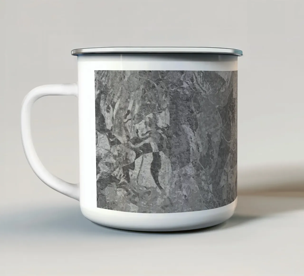 cemento armato tazza in smalto da k i m