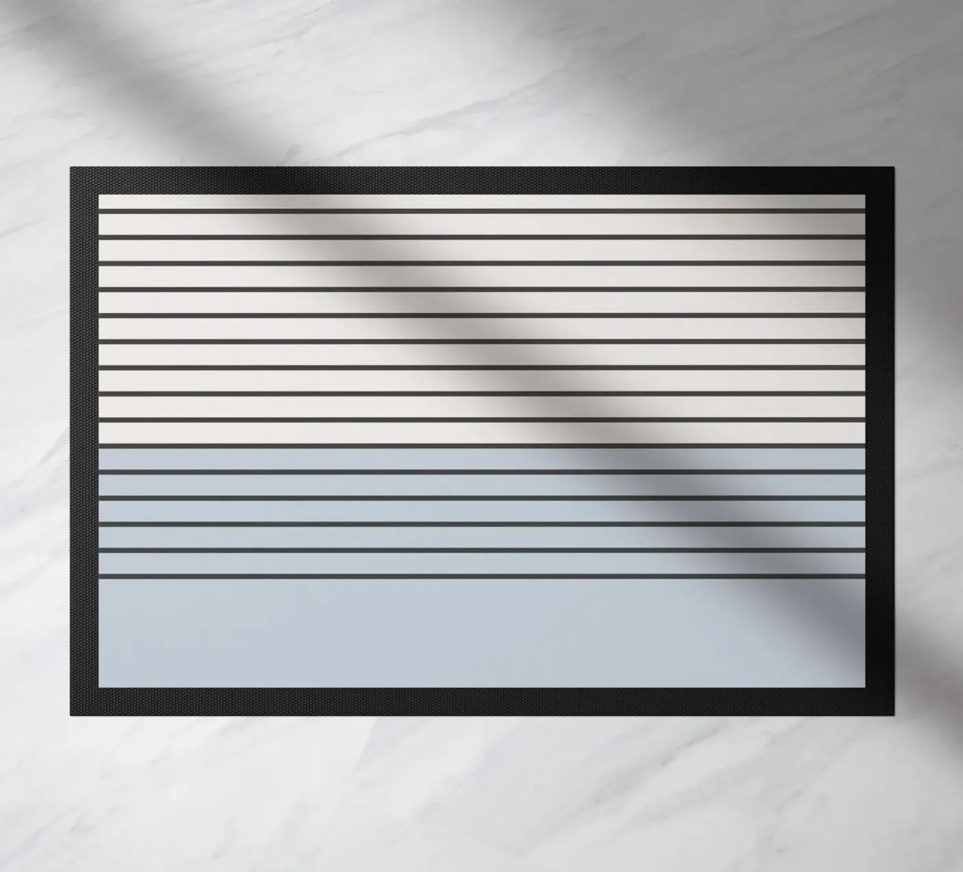 Blue Block Stripes Pattern zerbino da Altruist Studio