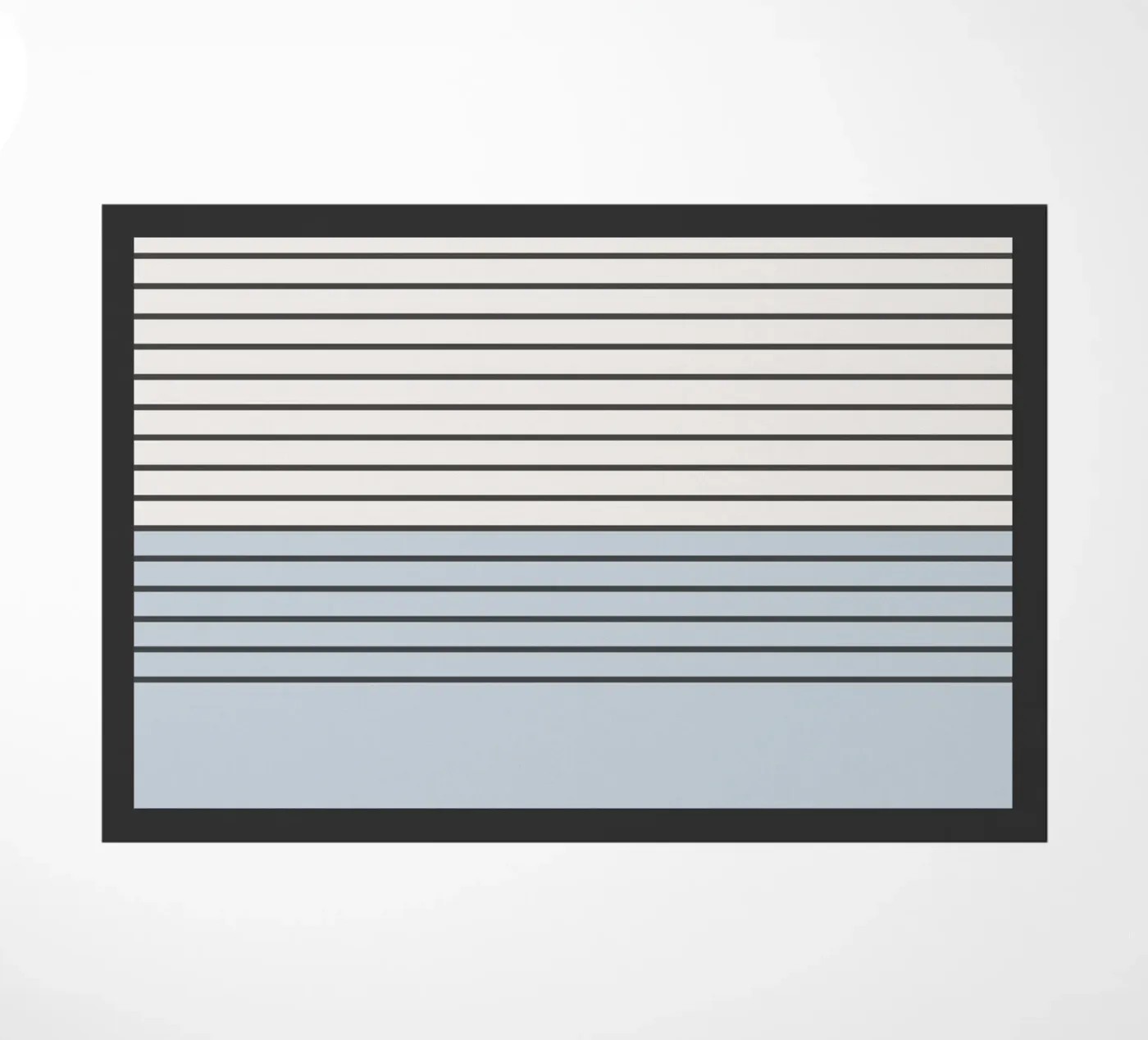 Blue Block Stripes Pattern zerbino da Altruist Studio