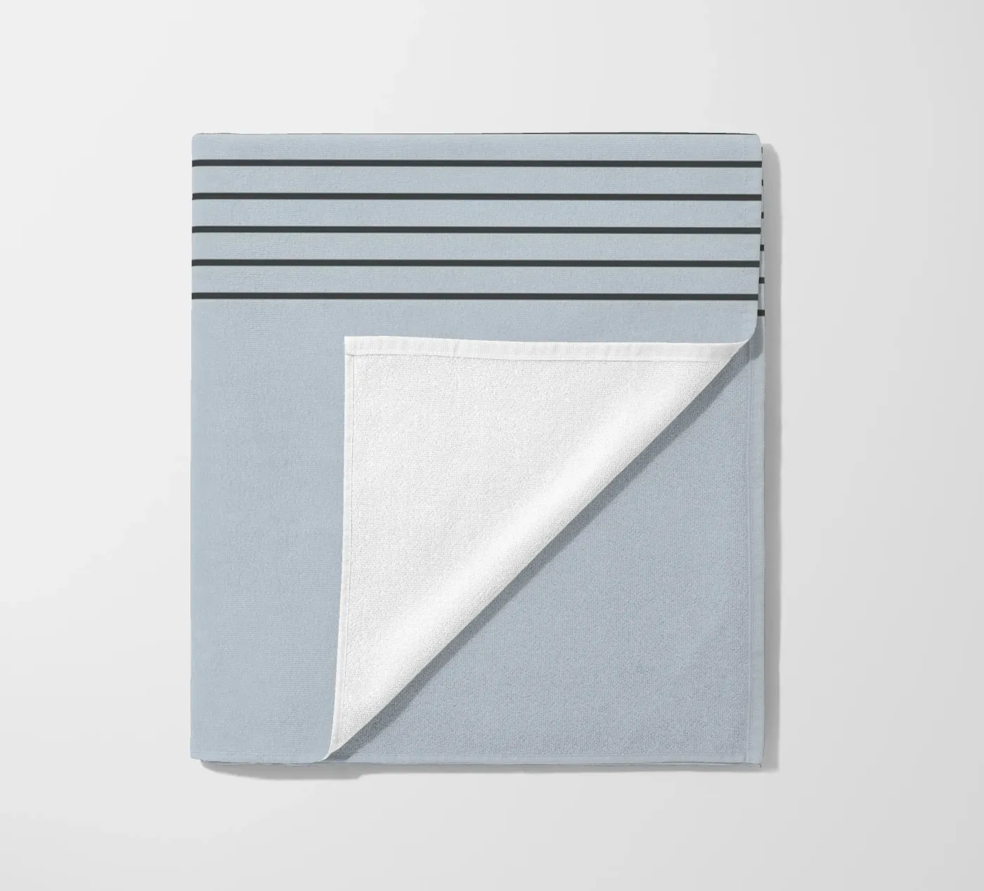 Blue Block Stripes Pattern telo mare da Altruist Studio