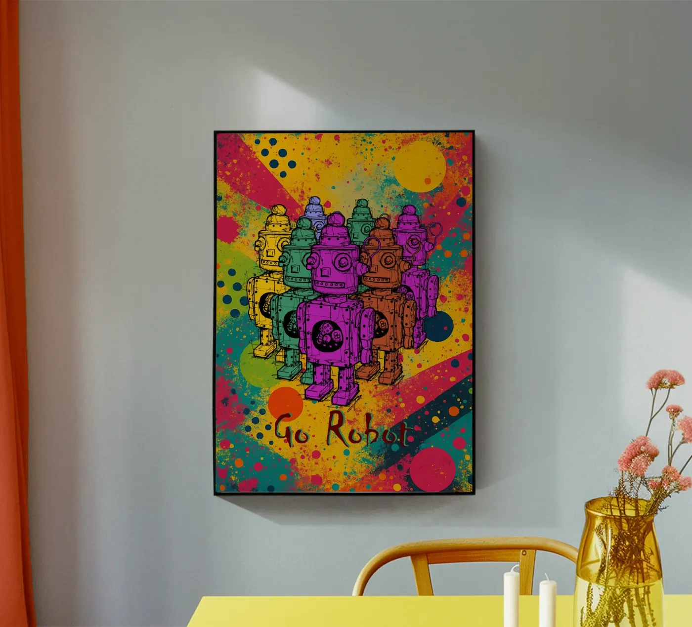 Go Robot Acryl-Glas von BOHOvisual