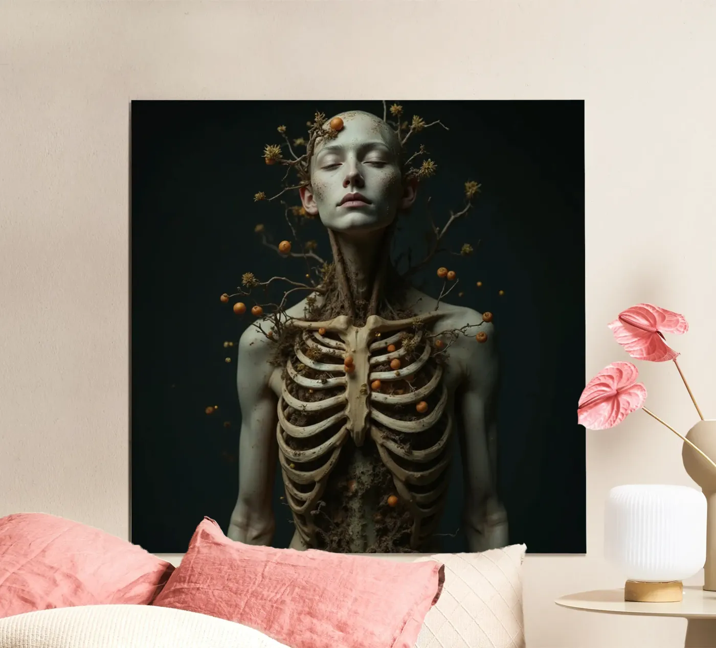De holle boomgaard poster van Dustlight Atelier