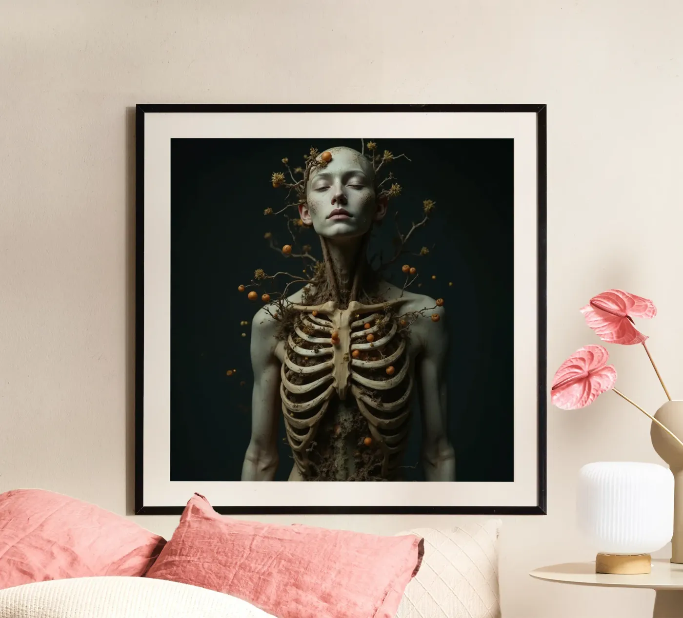 De holle boomgaard poster van Dustlight Atelier