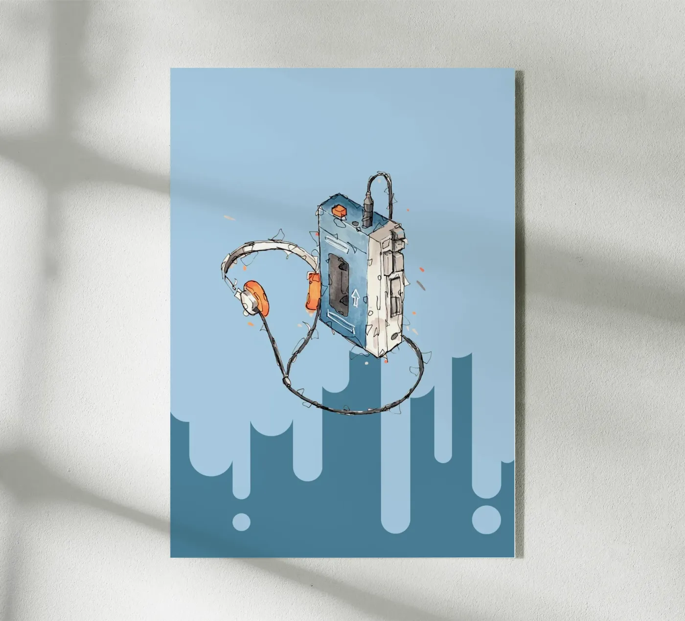 Press Play Acryl-Glas von BOHOvisual