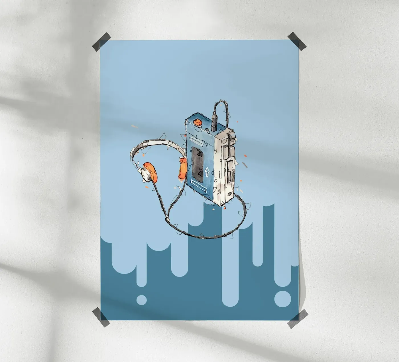 Druk op afspelen poster van BOHOvisual