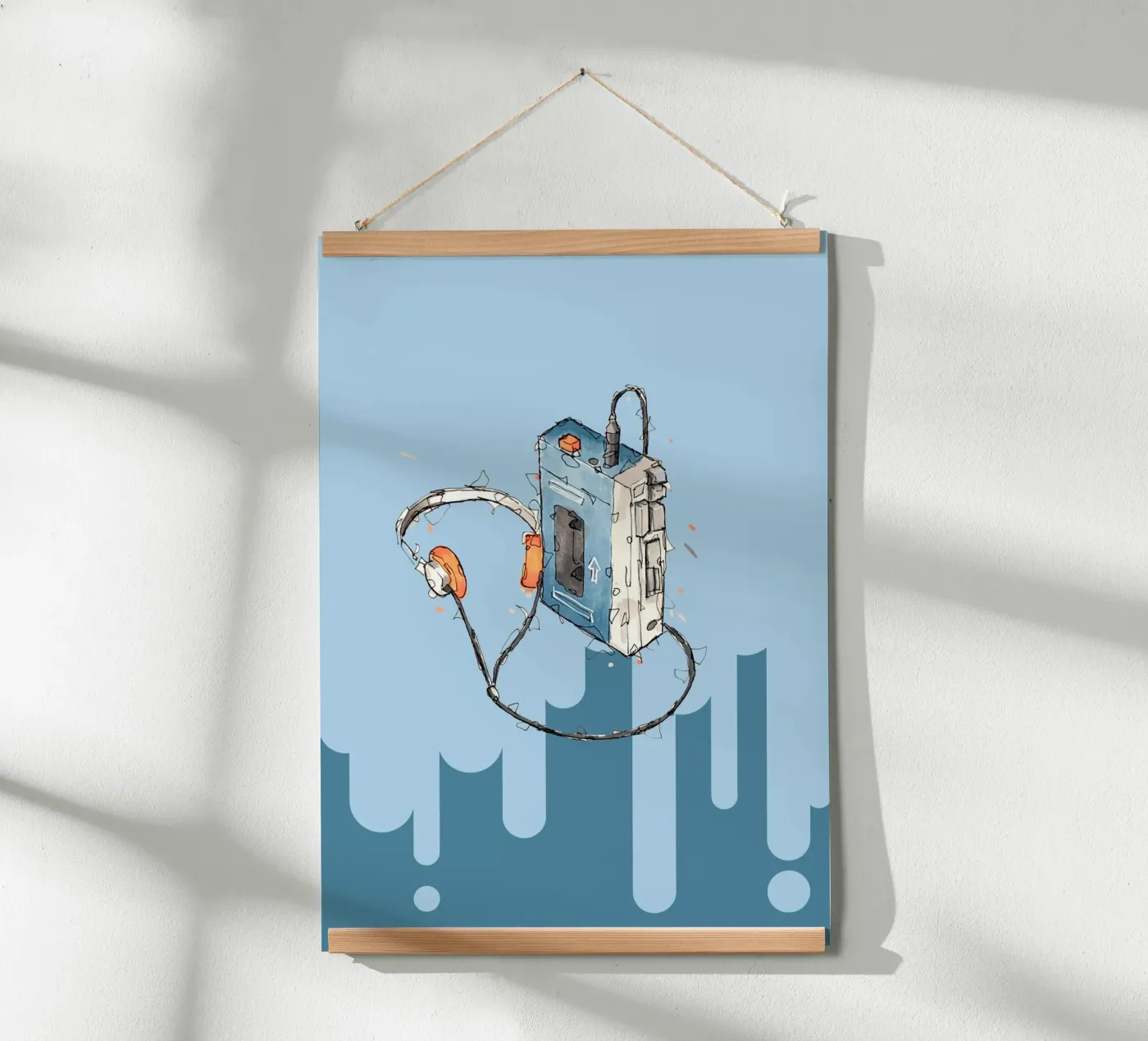 Druk op afspelen poster van BOHOvisual