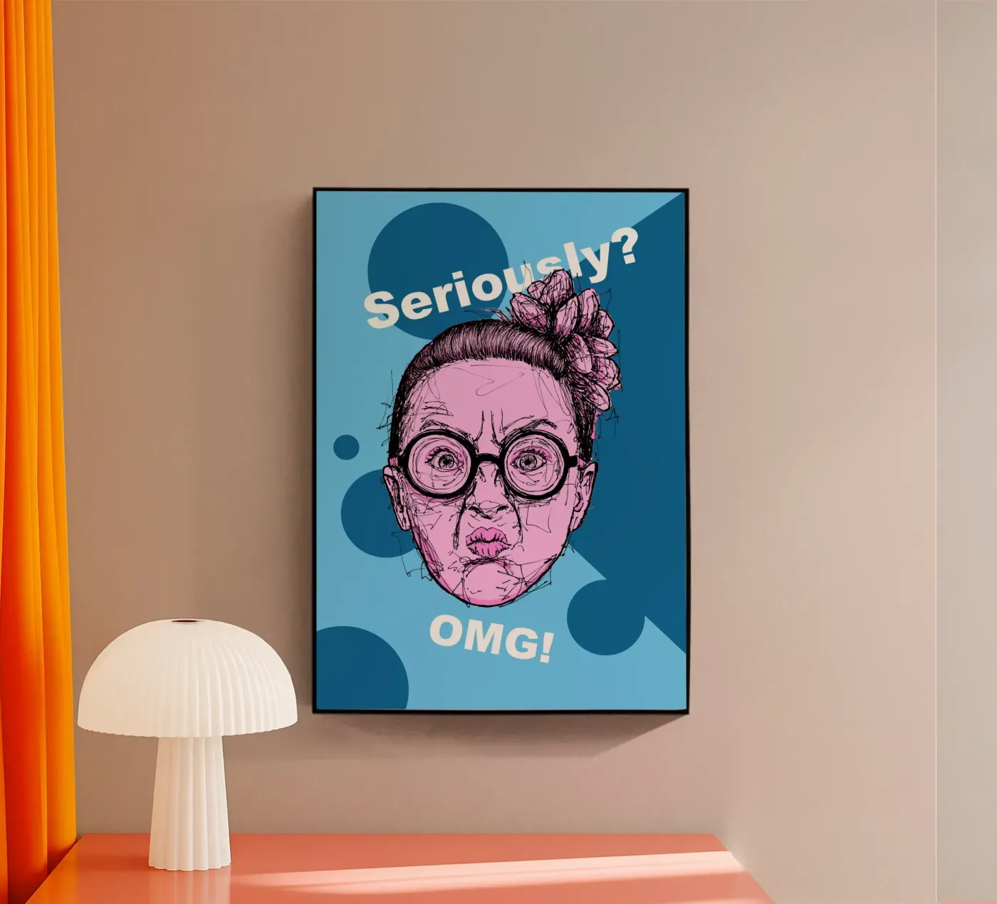 Seriously? acrylic glass by BOHOvisual