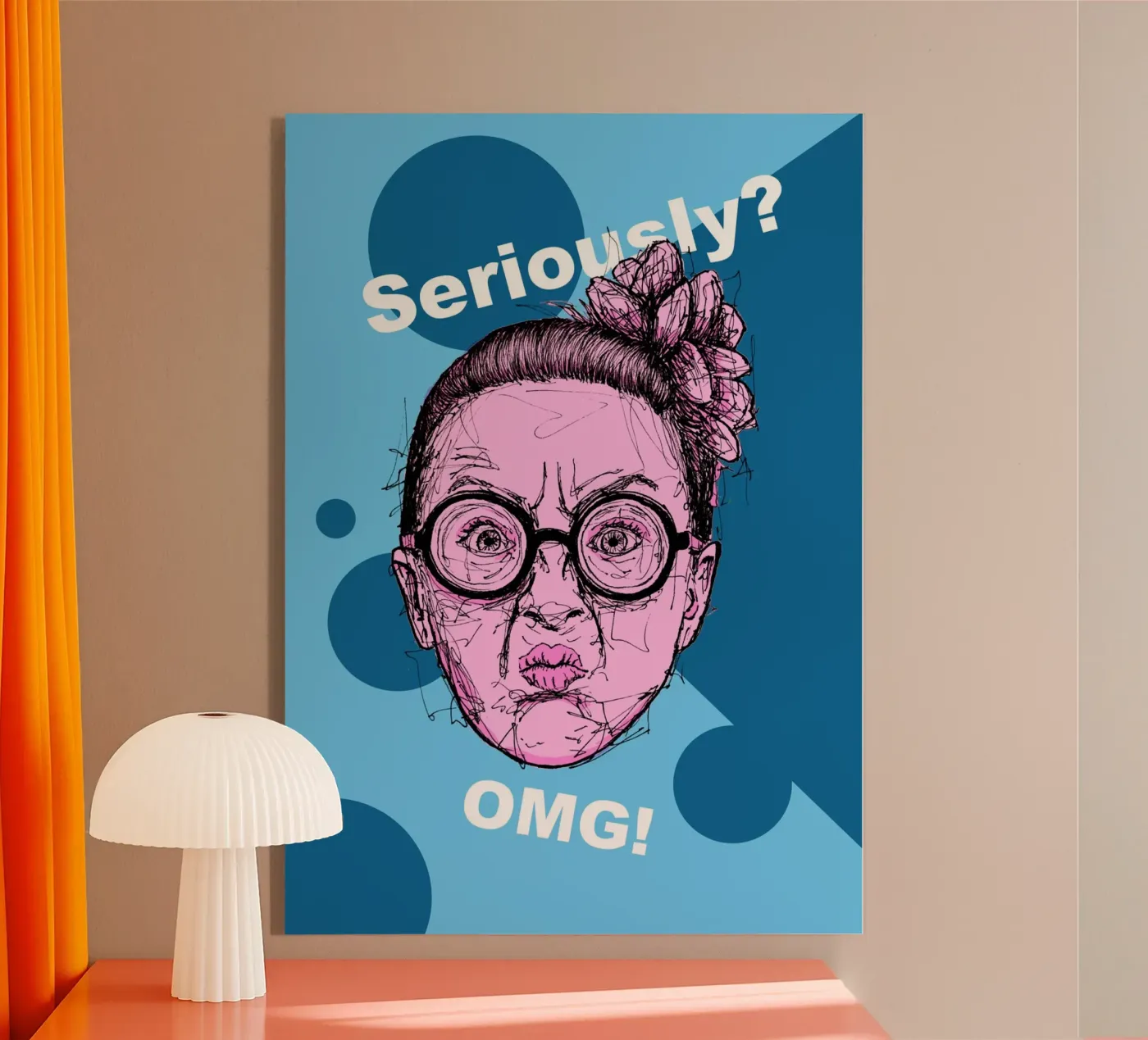 Seriously? acrylic glass by BOHOvisual