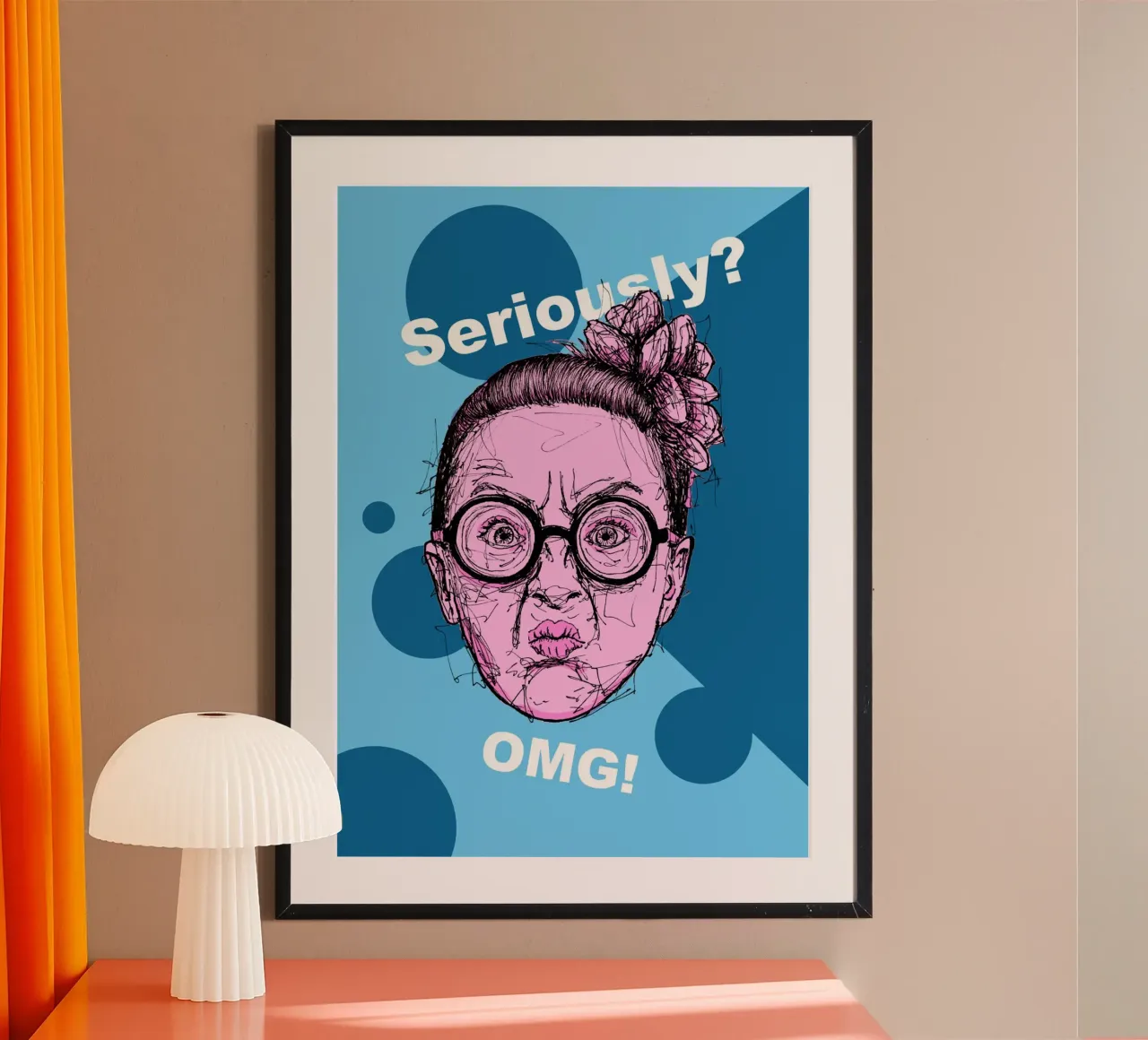 Seriously? poster by BOHOvisual