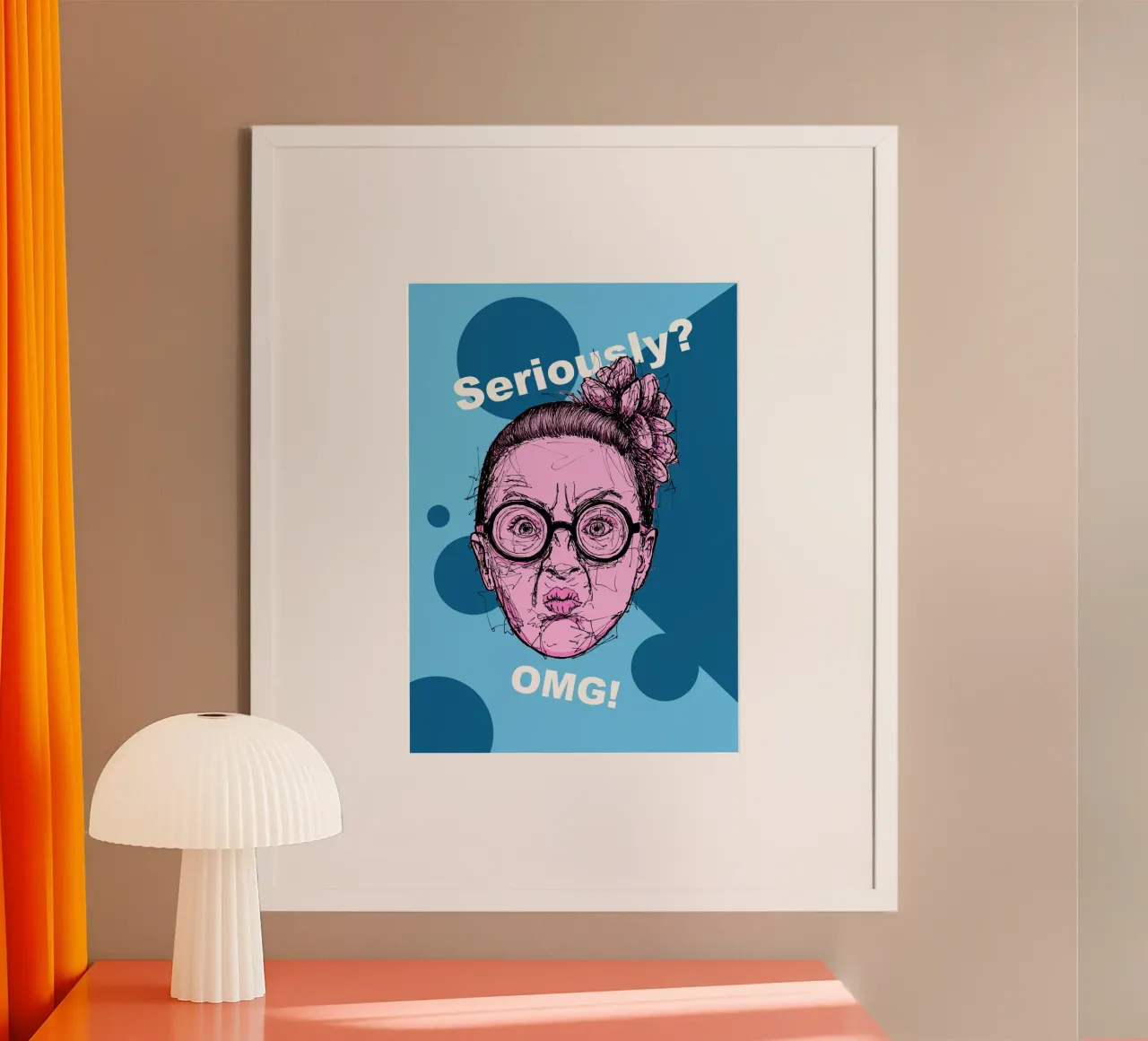 Seriously? poster by BOHOvisual