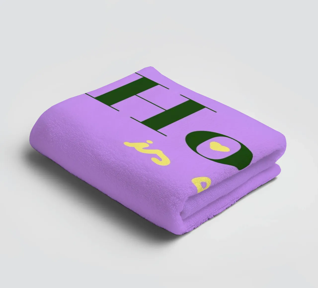 Home is a person towel by Hej Ibiza by Ute Arnold