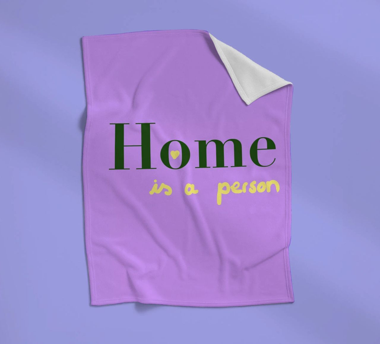 Home is a person coperta in pile da Hej Ibiza by Ute Arnold