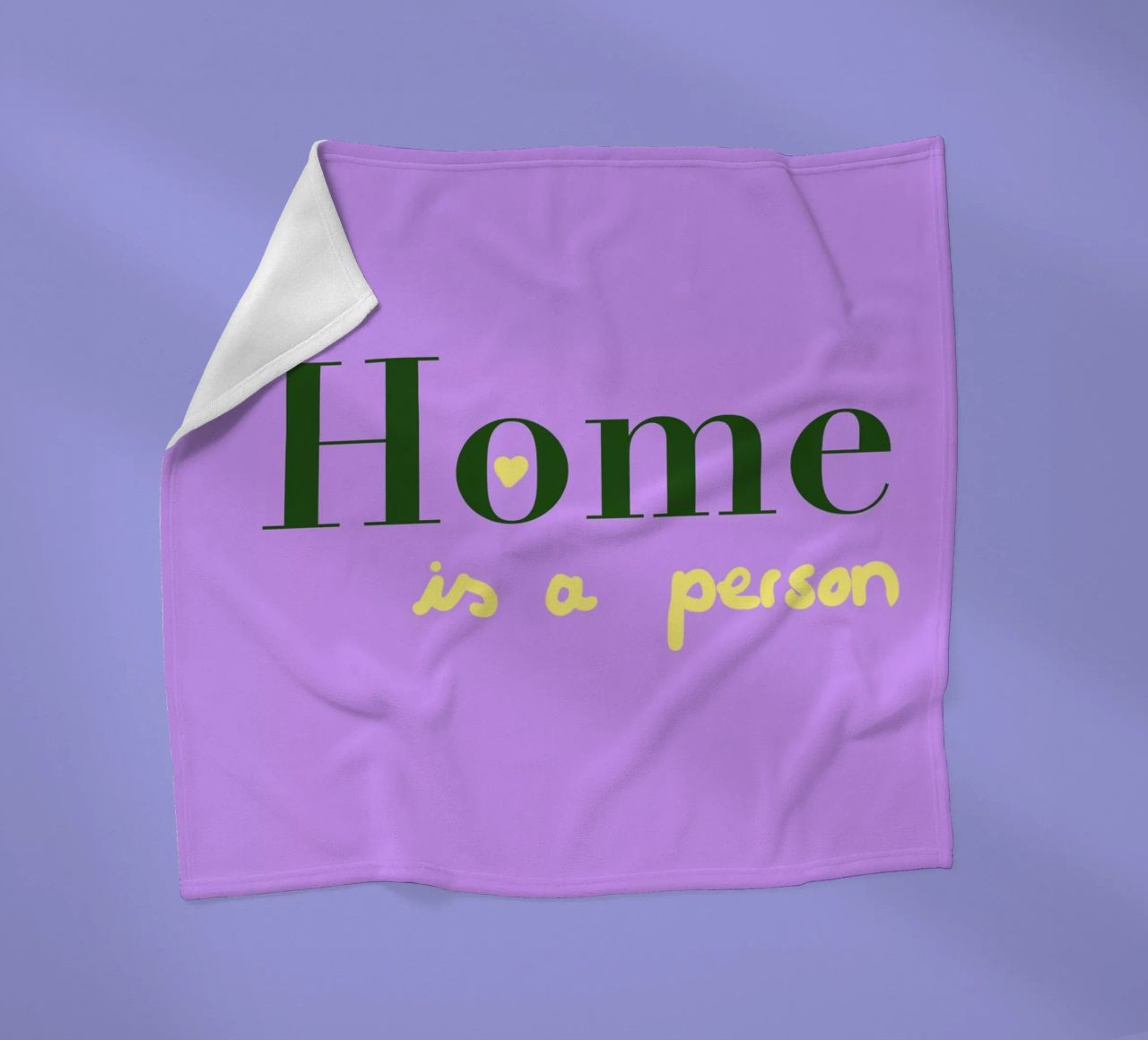 Home is a person coperta in pile da Hej Ibiza by Ute Arnold