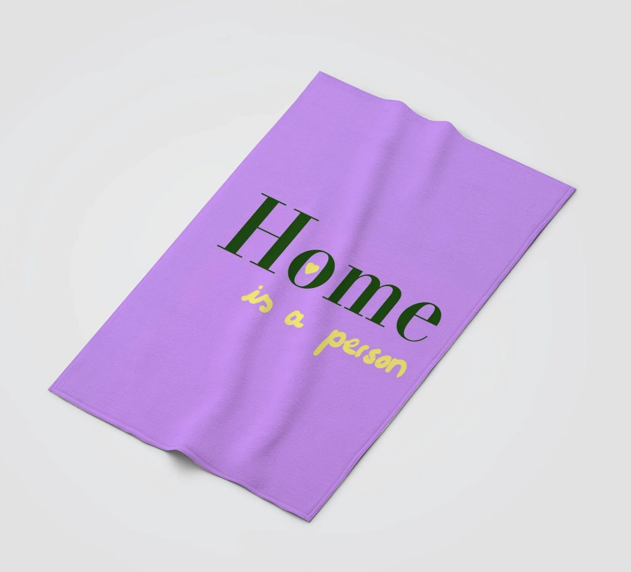 Home is a person coperta in pile da Hej Ibiza by Ute Arnold