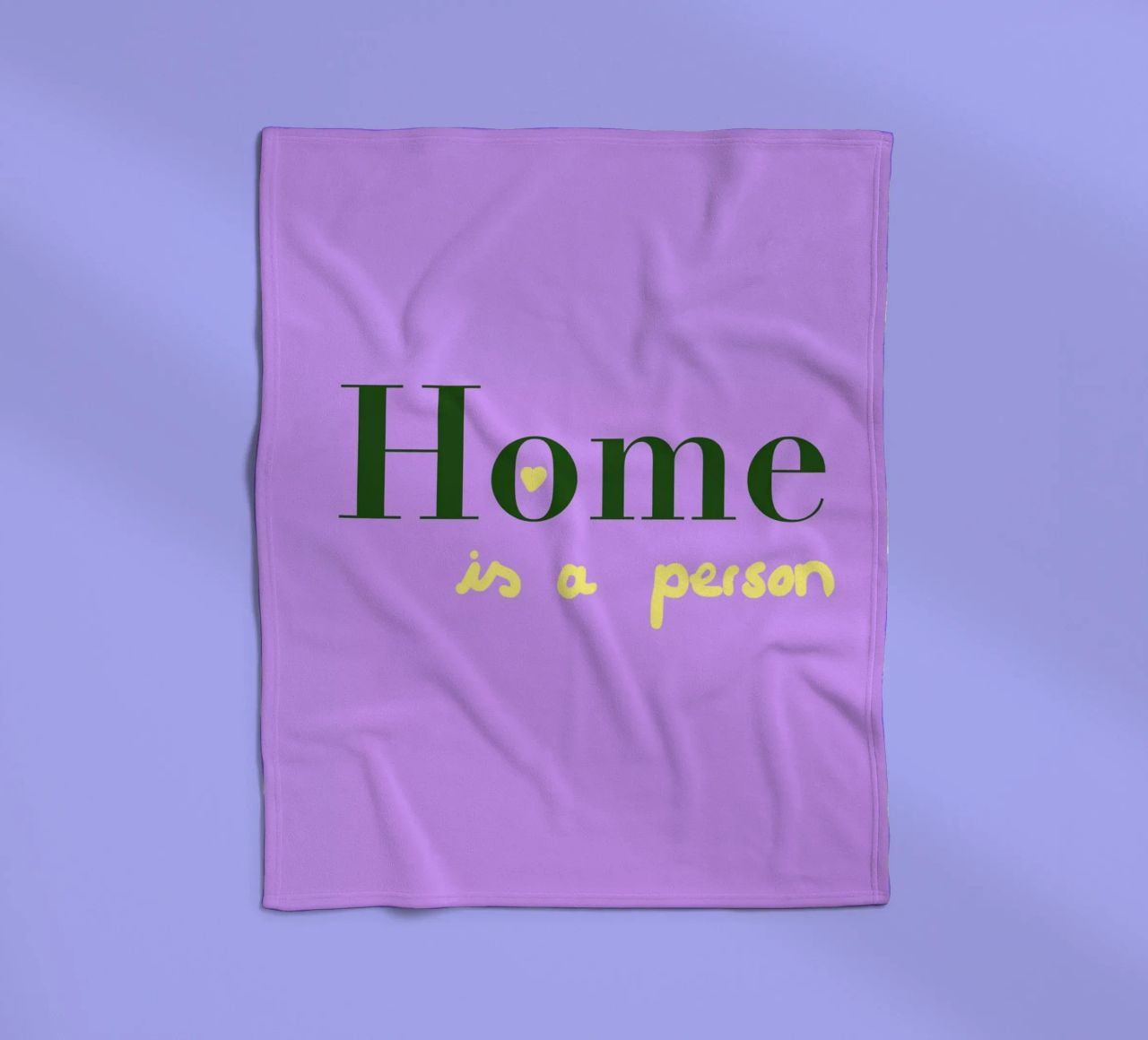 Home is a person coperta in pile da Hej Ibiza by Ute Arnold