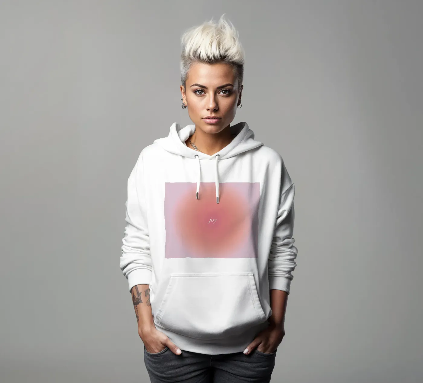 Joy hoodie by kokoprint