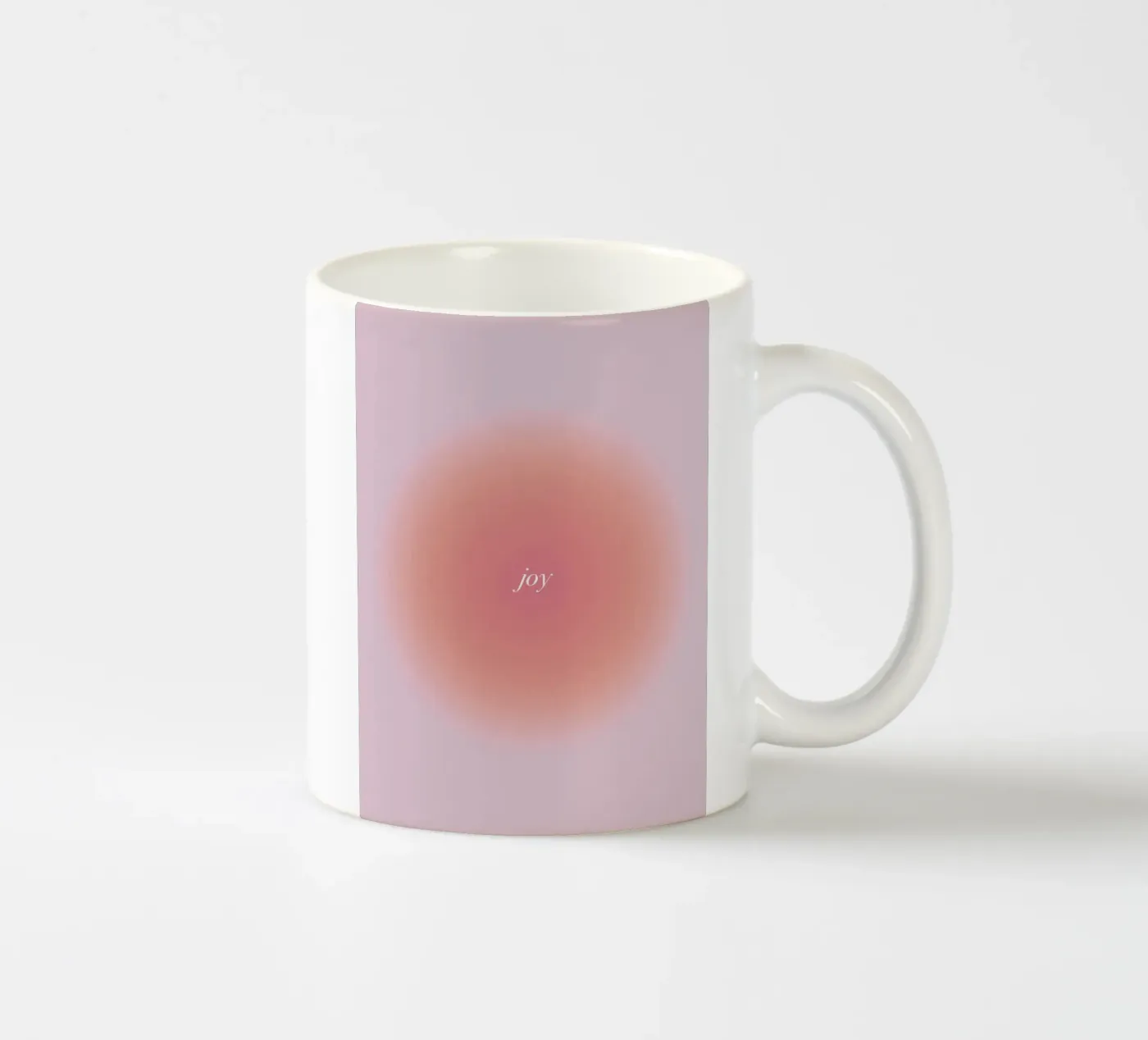 Joy ceramic mug by kokoprint