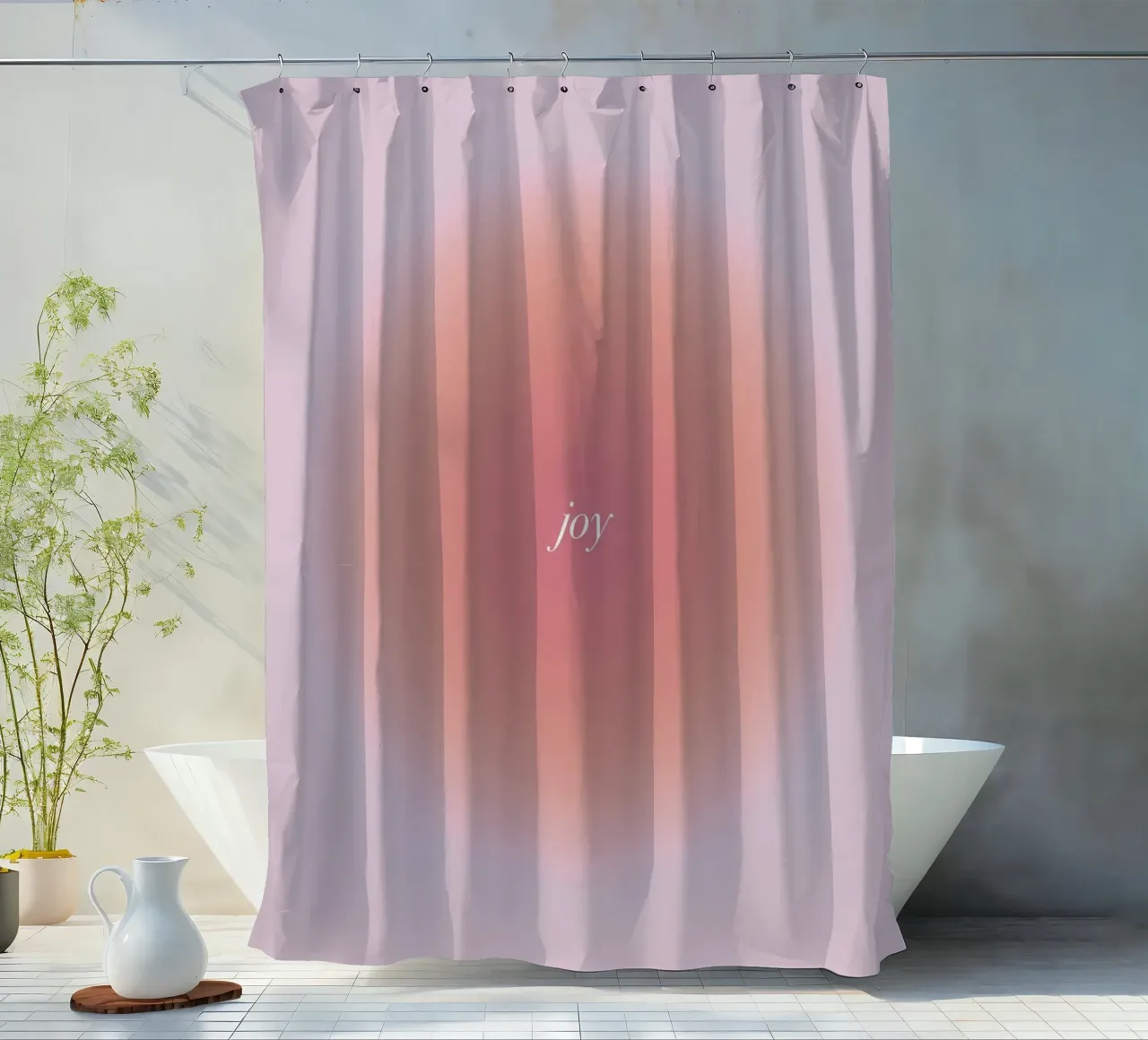 Freude Duschvorhang von kokoprint