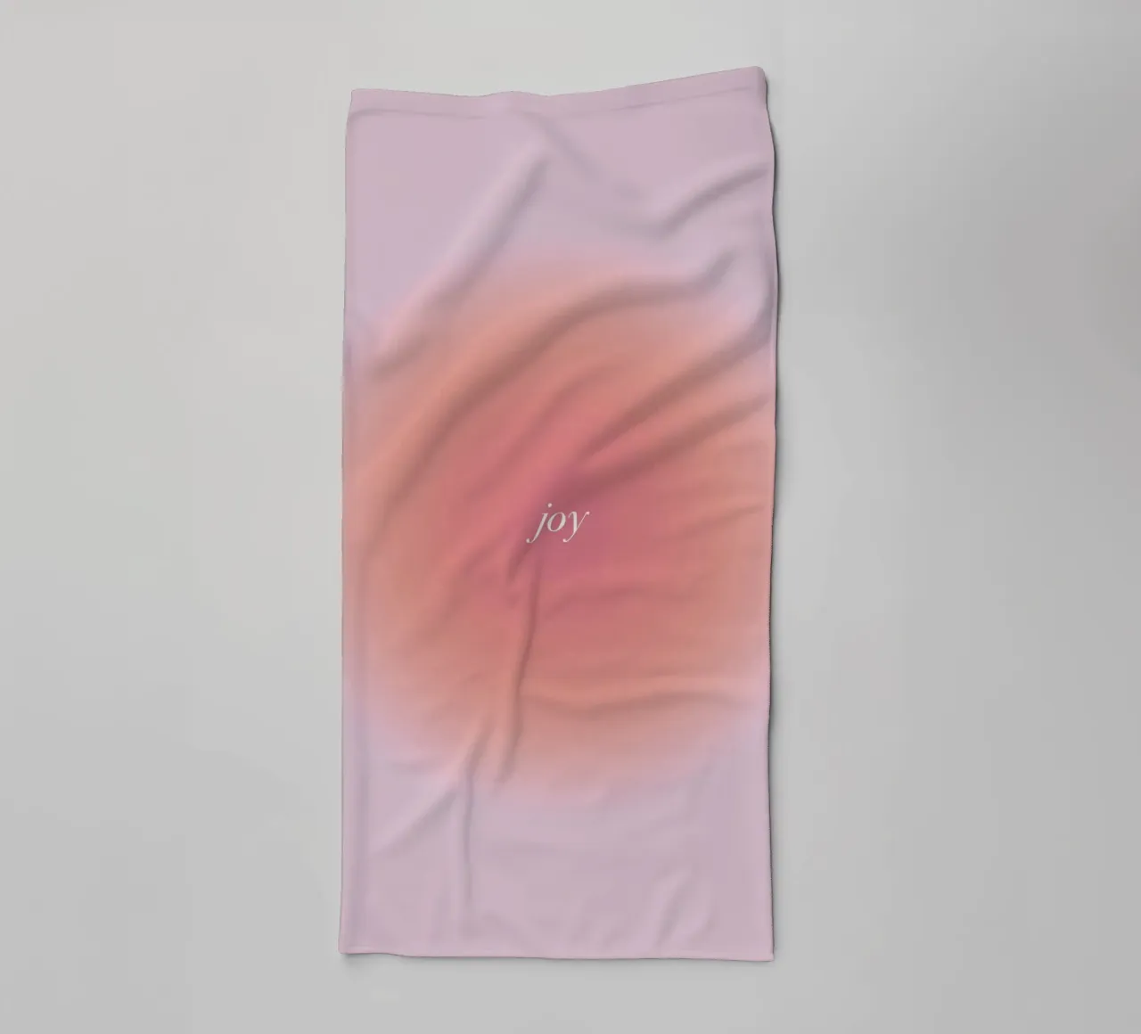 Joy towel by kokoprint