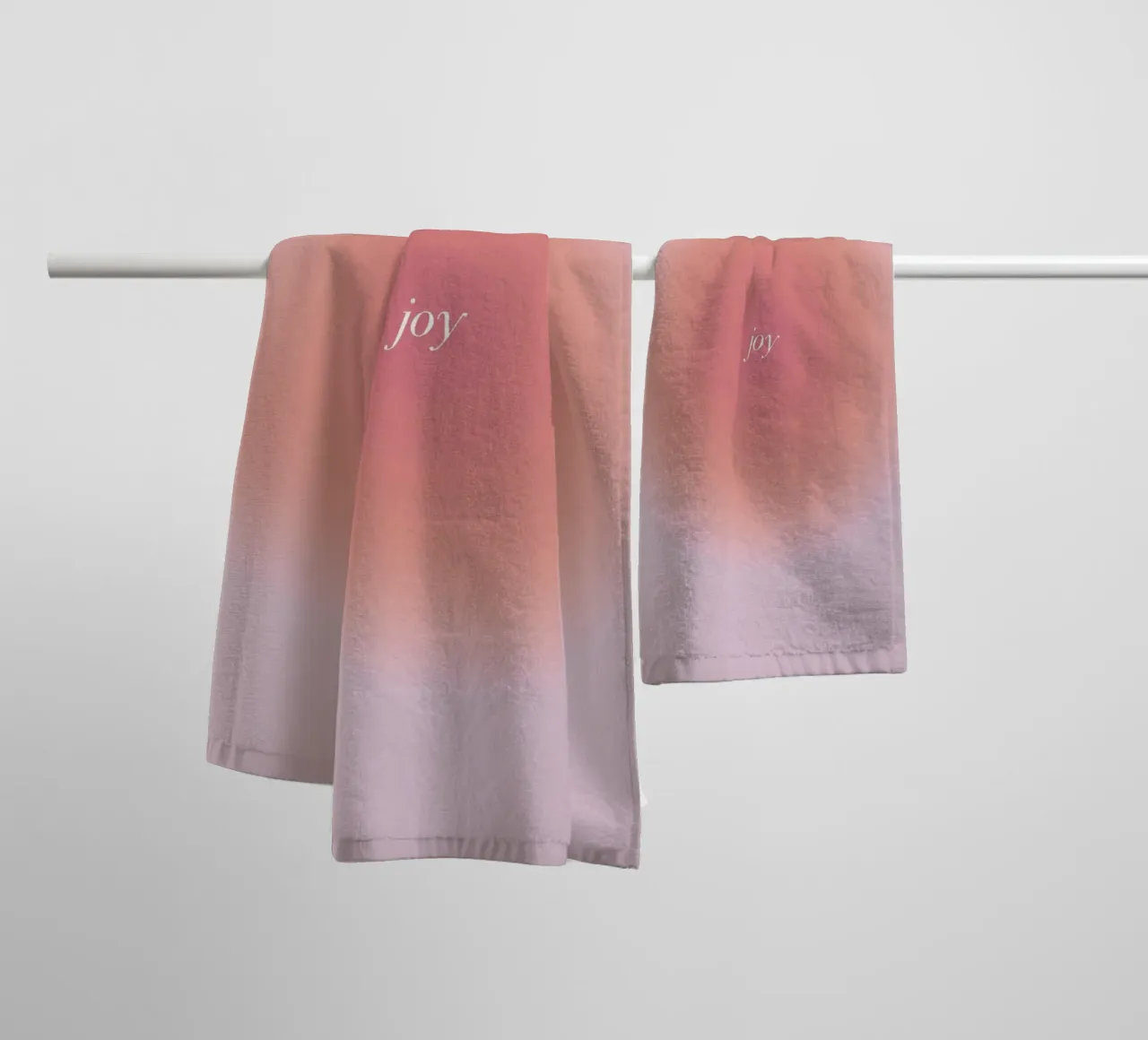 Joy towel by kokoprint
