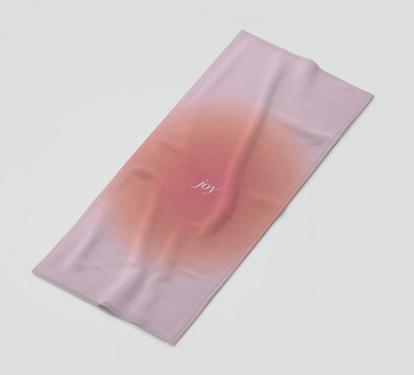 Vreugde strandhanddoek van kokoprint