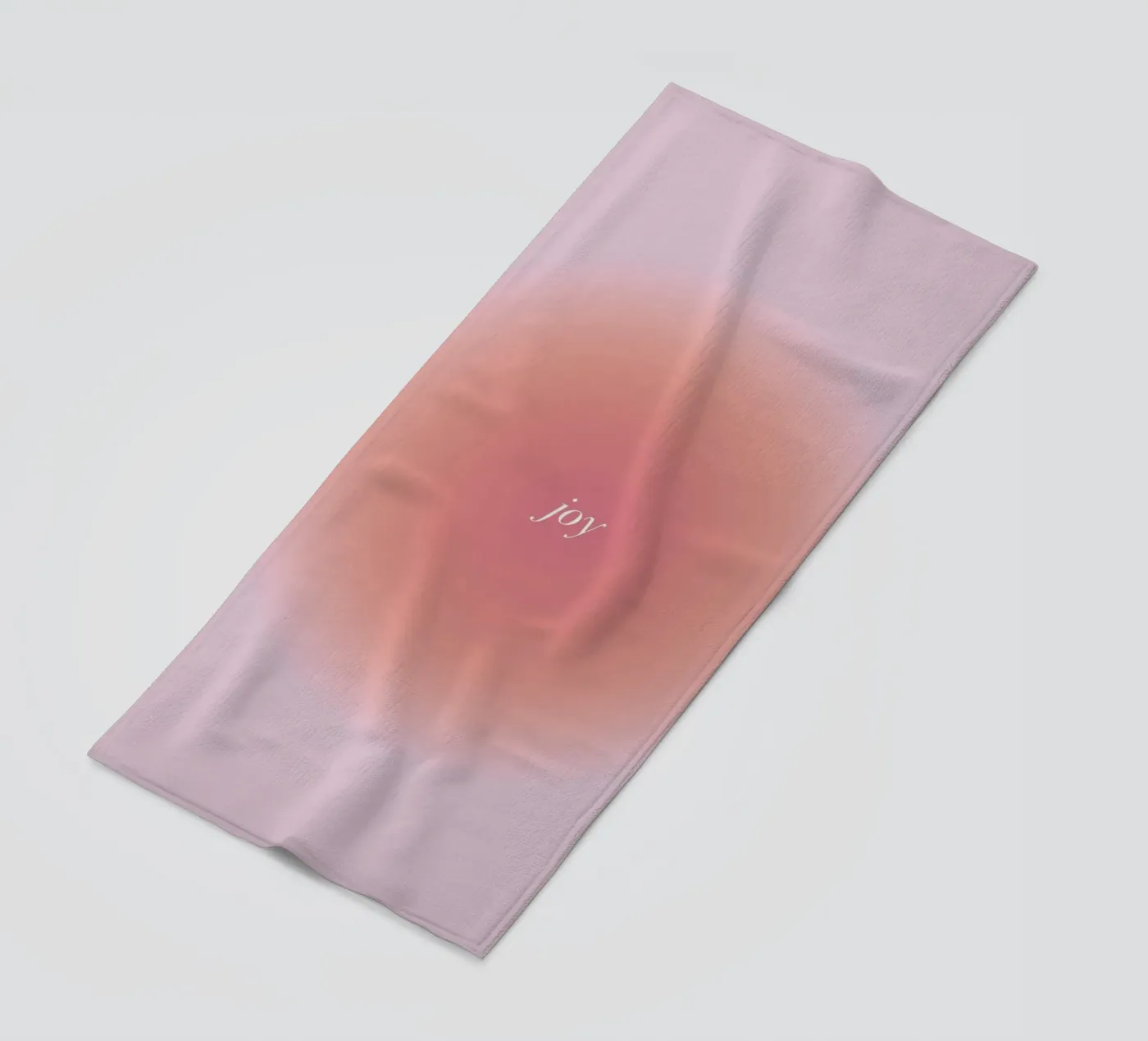 Joy beach towel by kokoprint