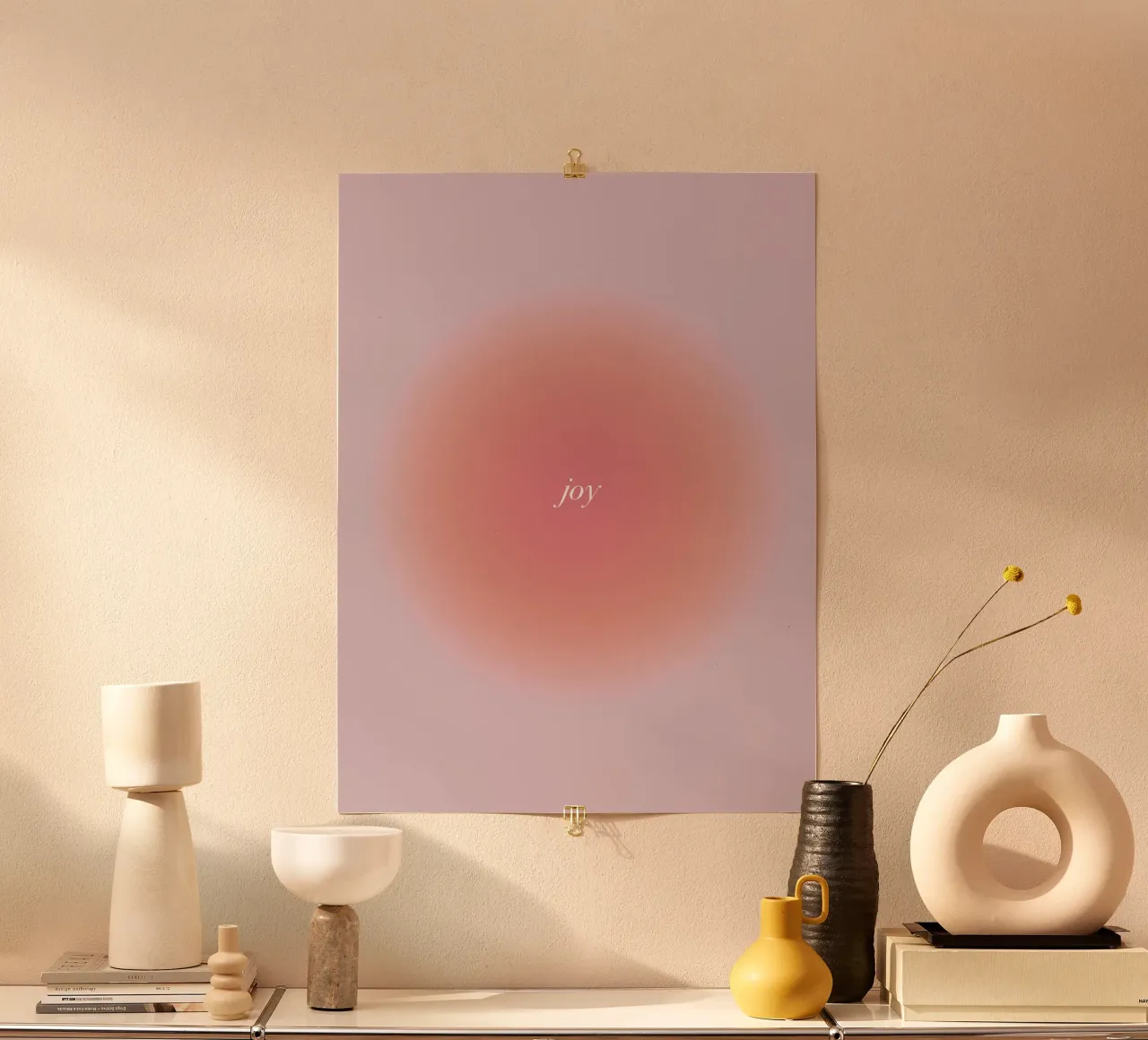 Joy poster by kokoprint