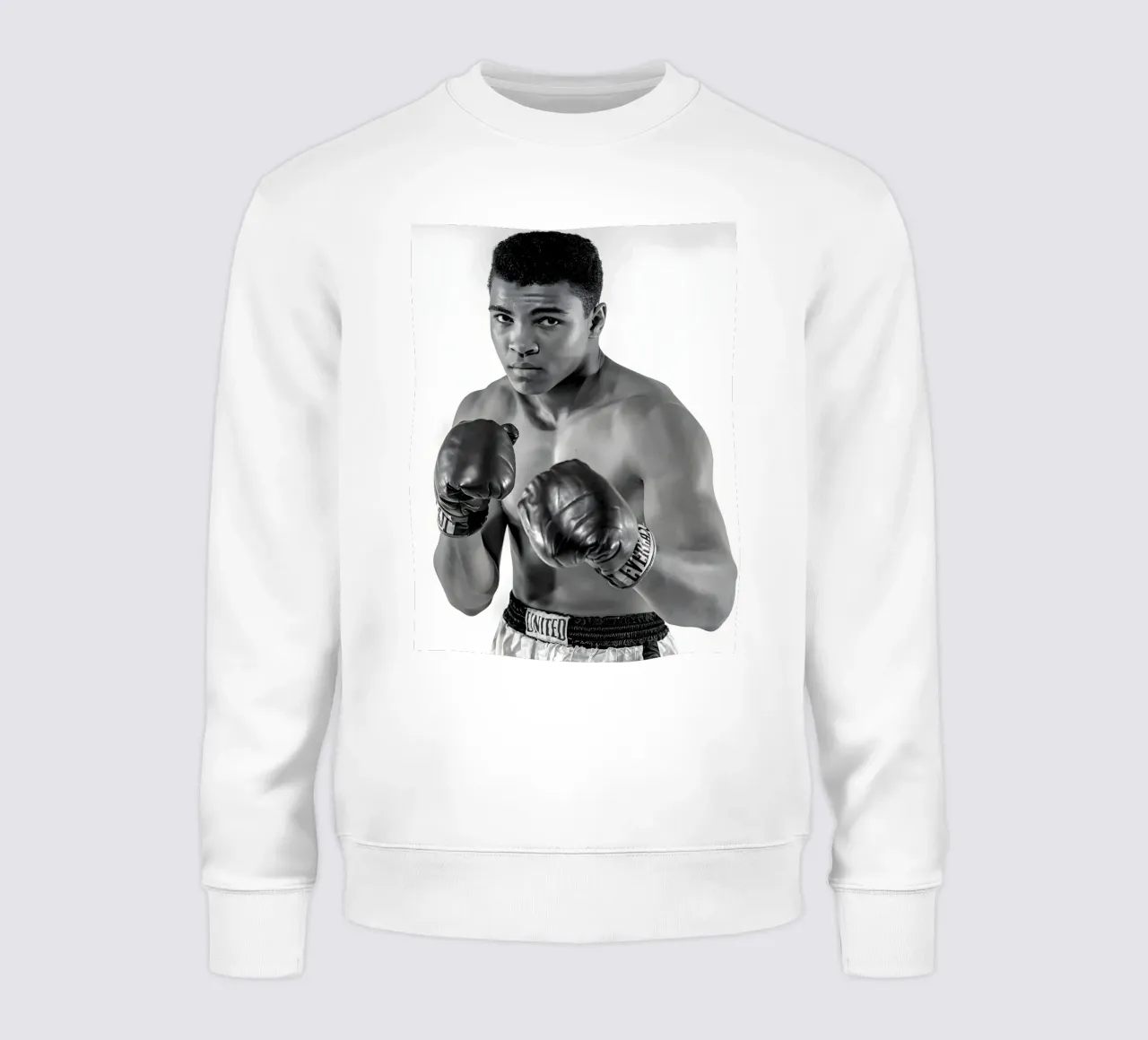 El boxeador Muhammad Ali sudadera de Galery Vintage