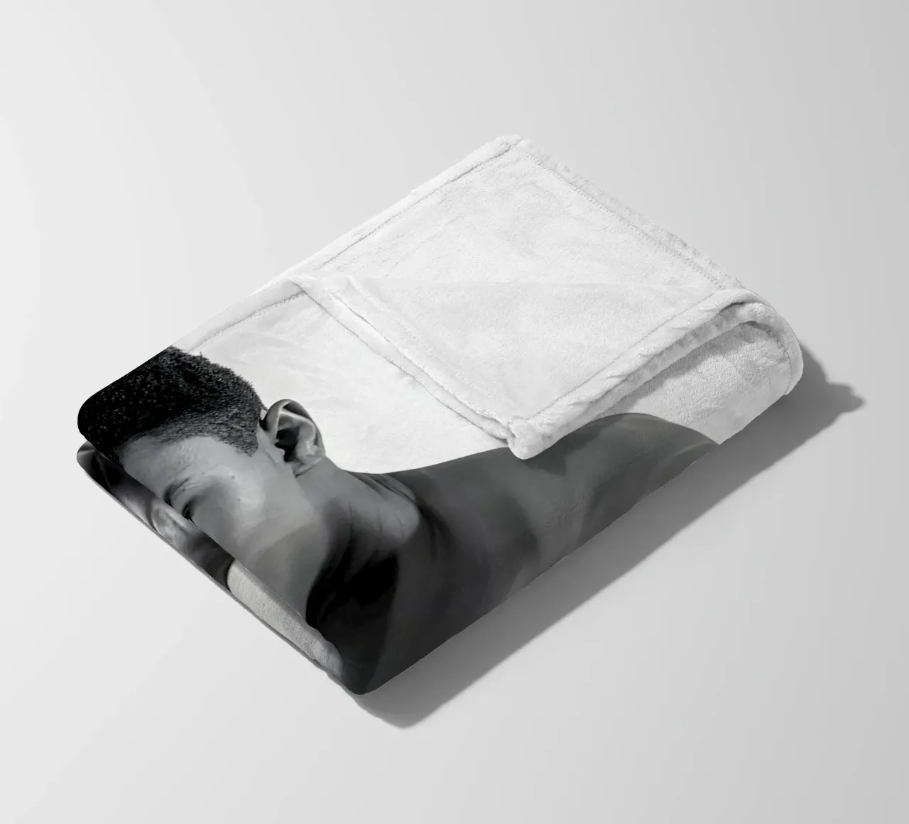 Il pugile Muhammad Ali coperta in pile da Galery Vintage
