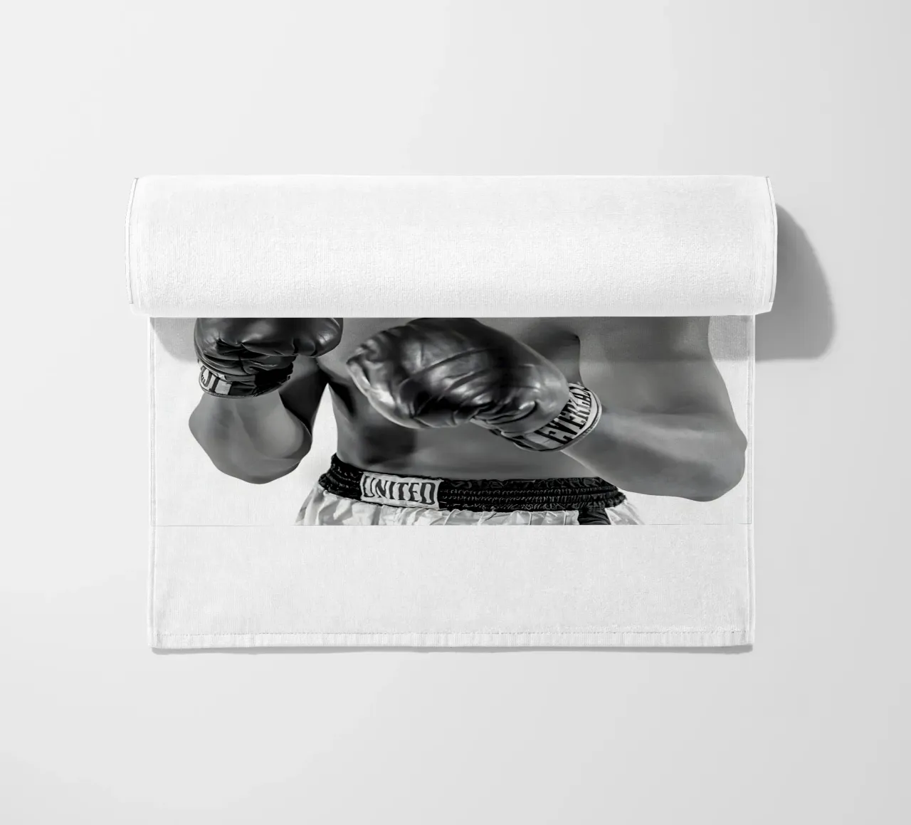 Il pugile Muhammad Ali telo mare da Galery Vintage