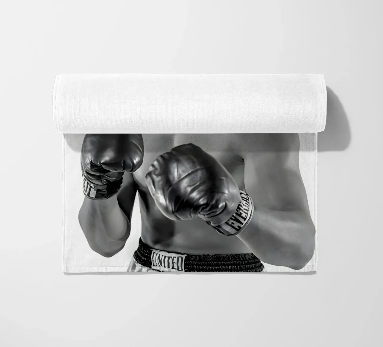Il pugile Muhammad Ali telo mare da Galery Vintage