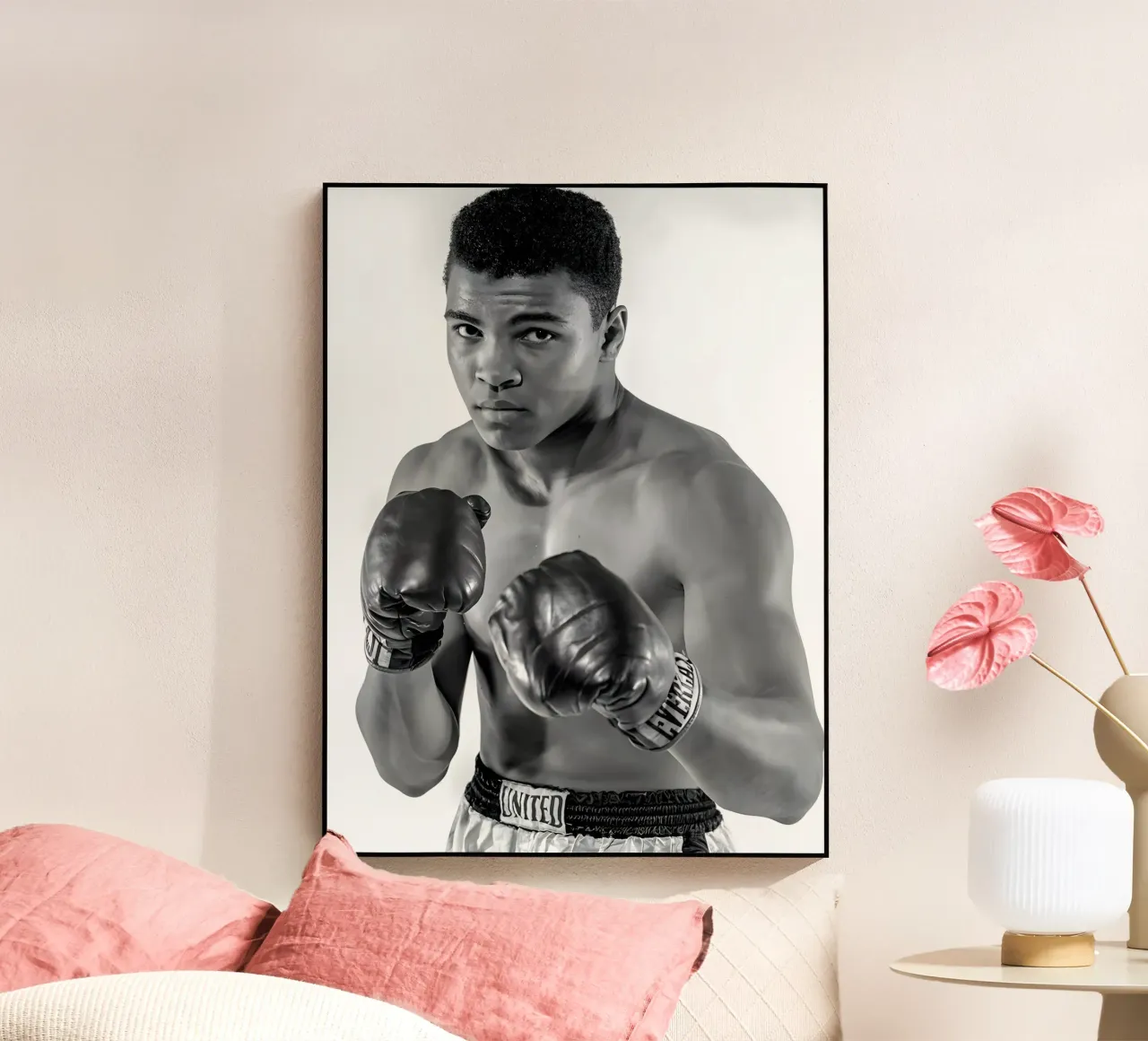 Il pugile Muhammad Ali plexiglass da Galery Vintage