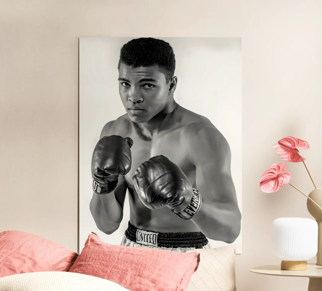 Il pugile Muhammad Ali poster da Galery Vintage