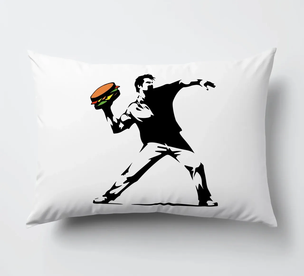 Amburgo Pop Art Burst cuscino da TeeLab