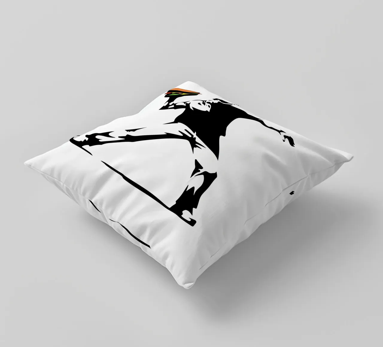 Amburgo Pop Art Burst cuscino da TeeLab