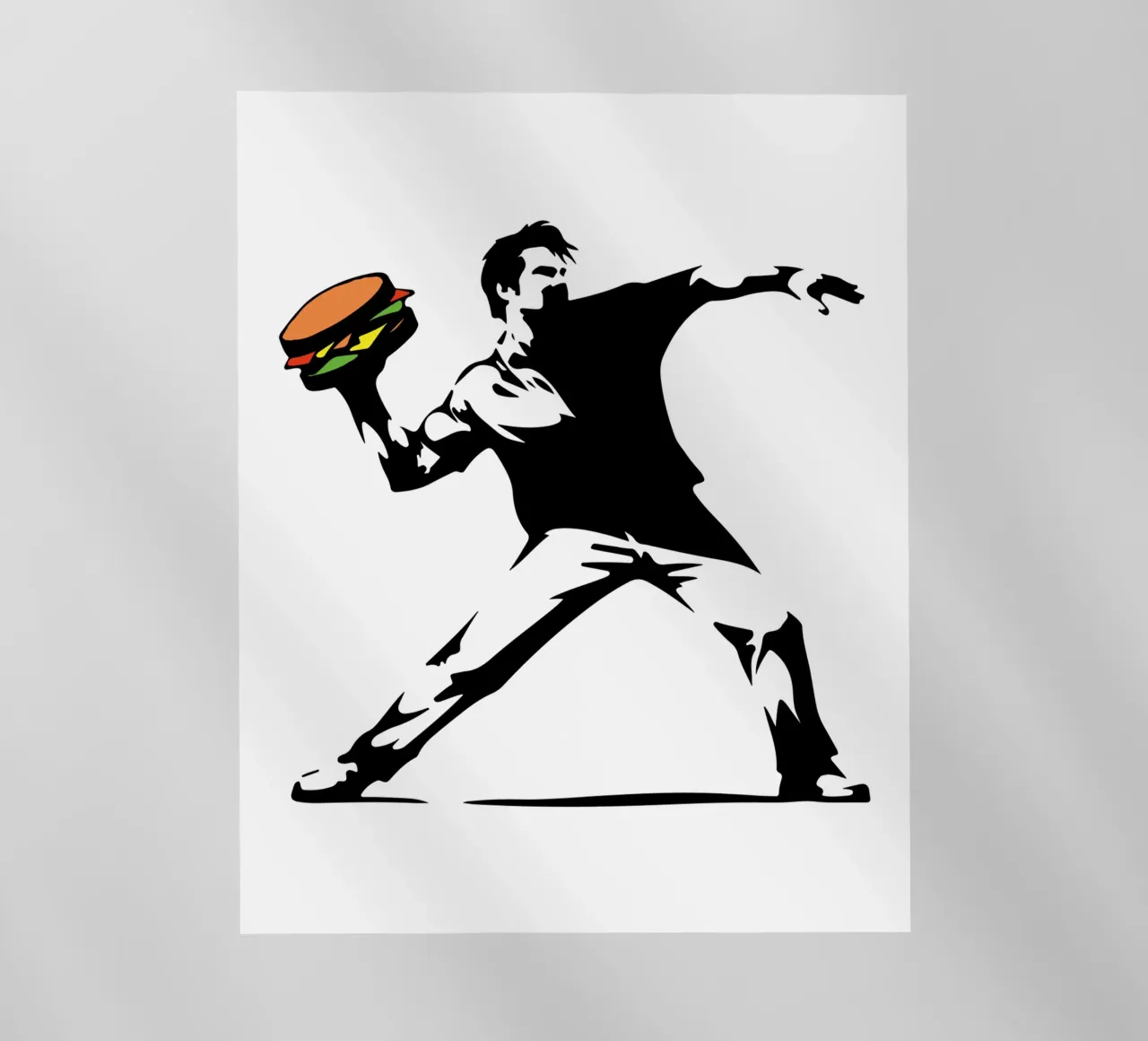 Amburgo Pop Art Burst pellicola backlit da TeeLab