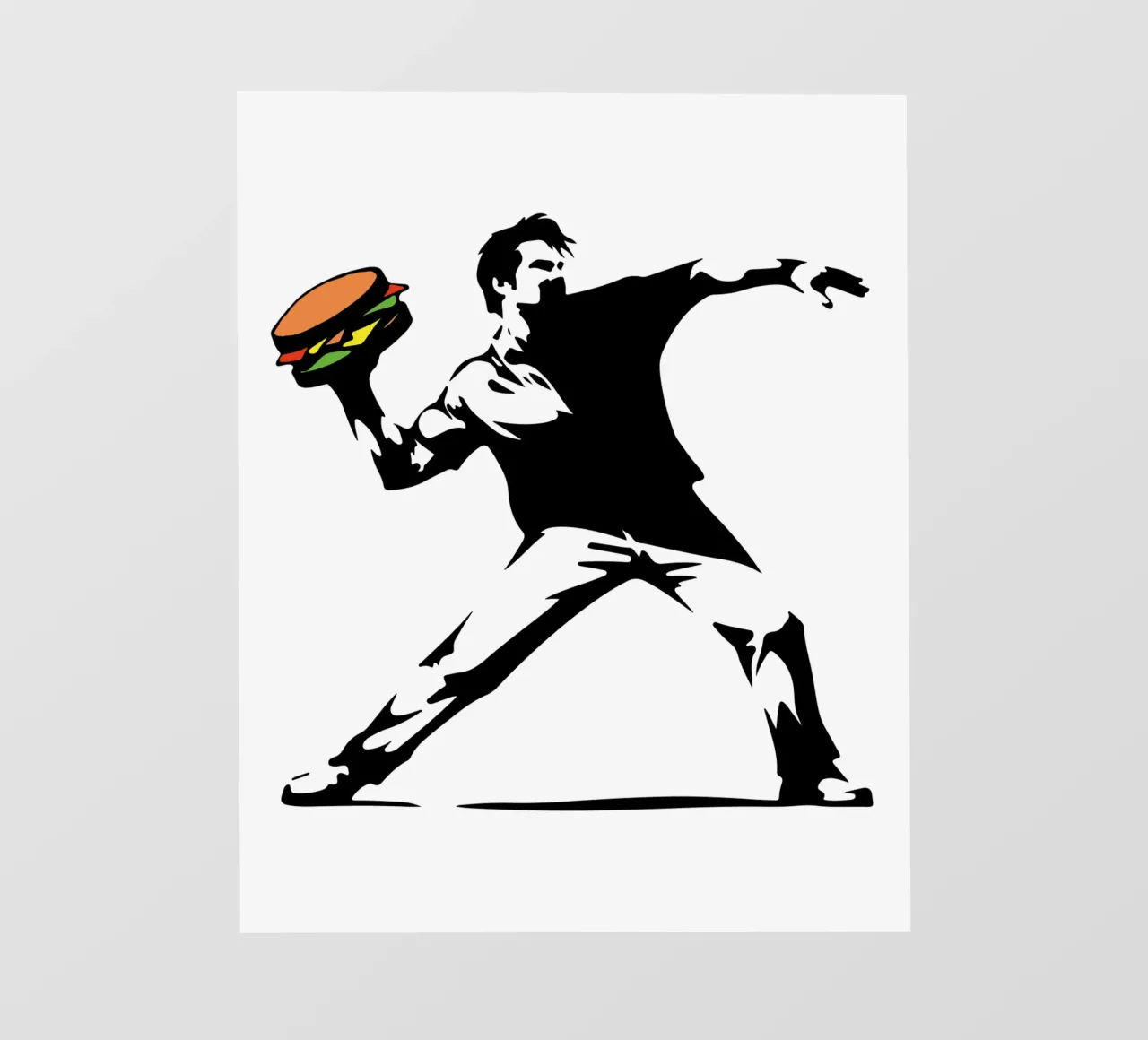 Amburgo Pop Art Burst telo in pvc da TeeLab