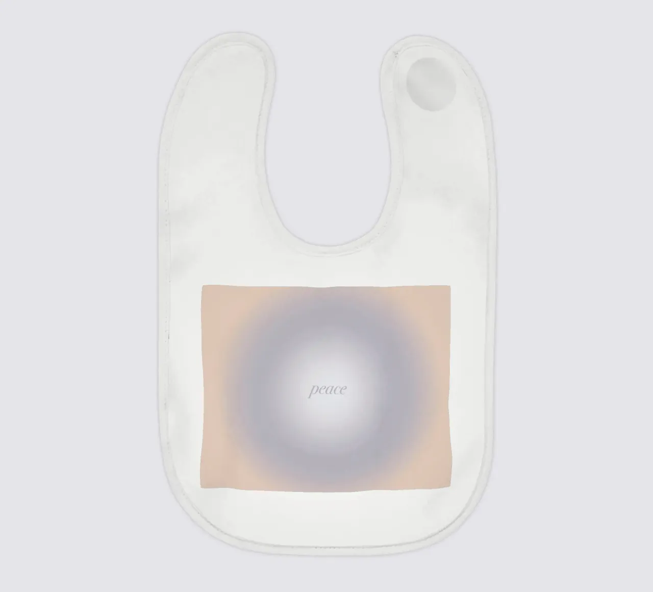 Peace bavaglino da kokoprint