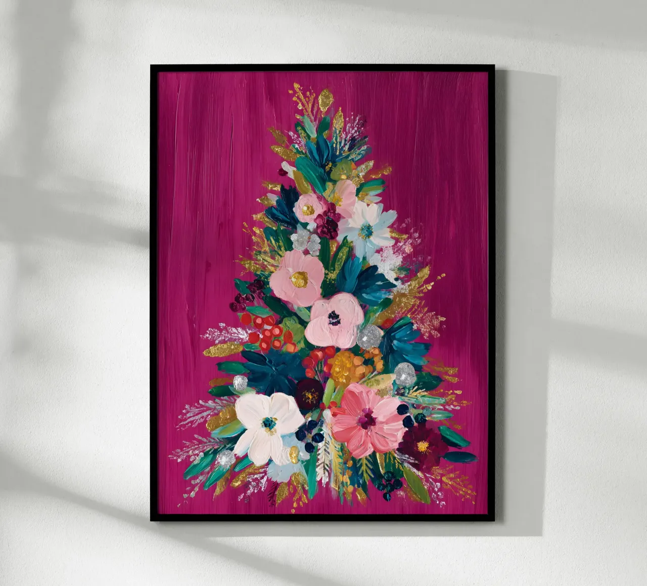 Velvet Bloom Tree carta hahnemühle da velvetwinterstudio