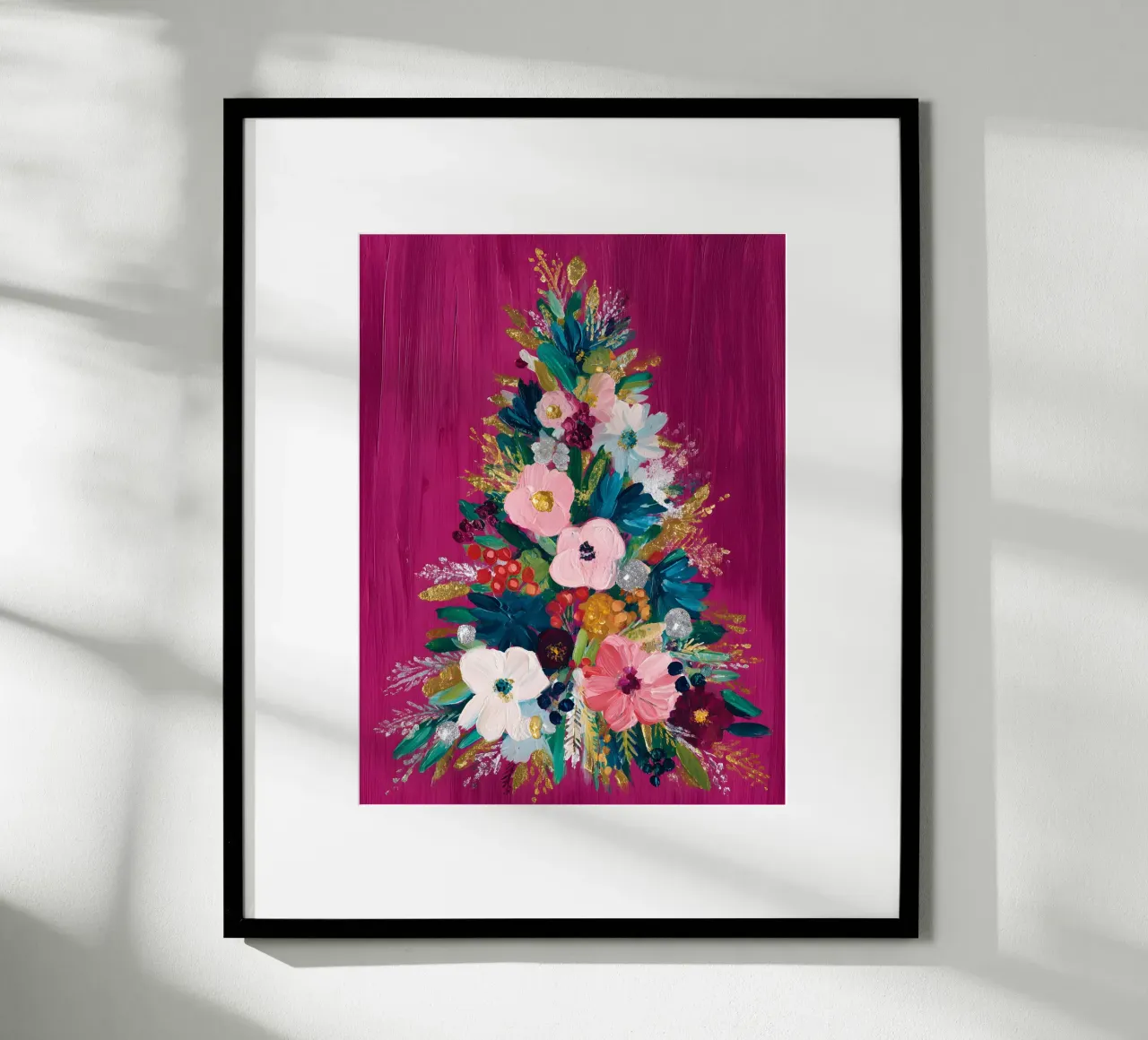 Velvet Bloom Tree carta hahnemühle da velvetwinterstudio