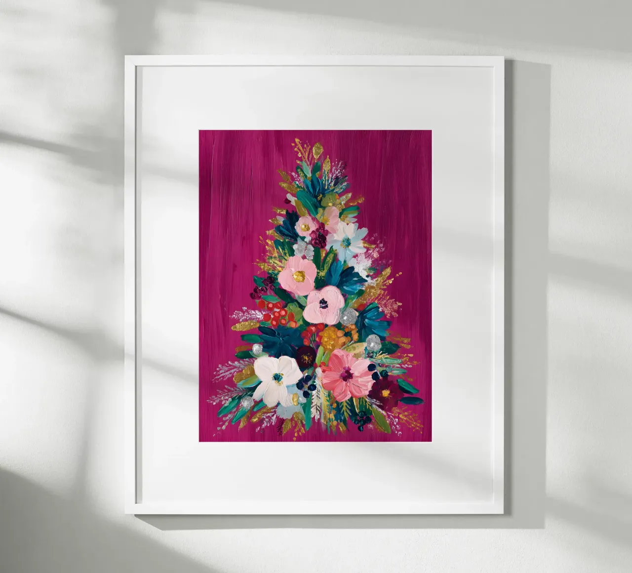 Velvet Bloom Tree carta hahnemühle da velvetwinterstudio