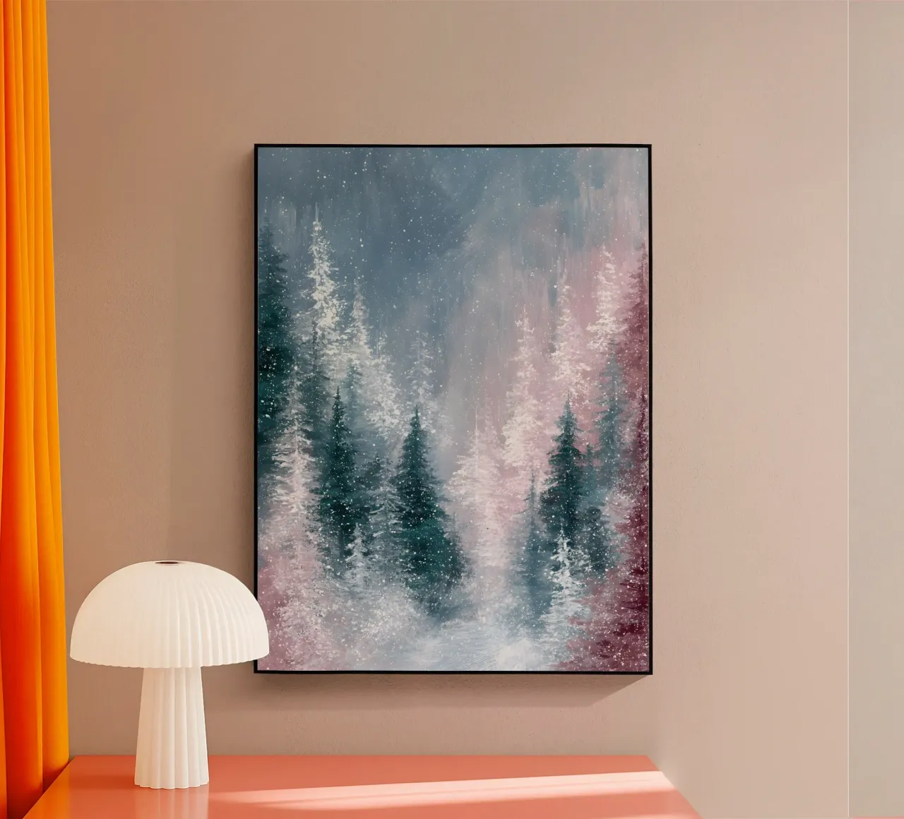 Frosted Pines metacrilato de velvetwinterstudio