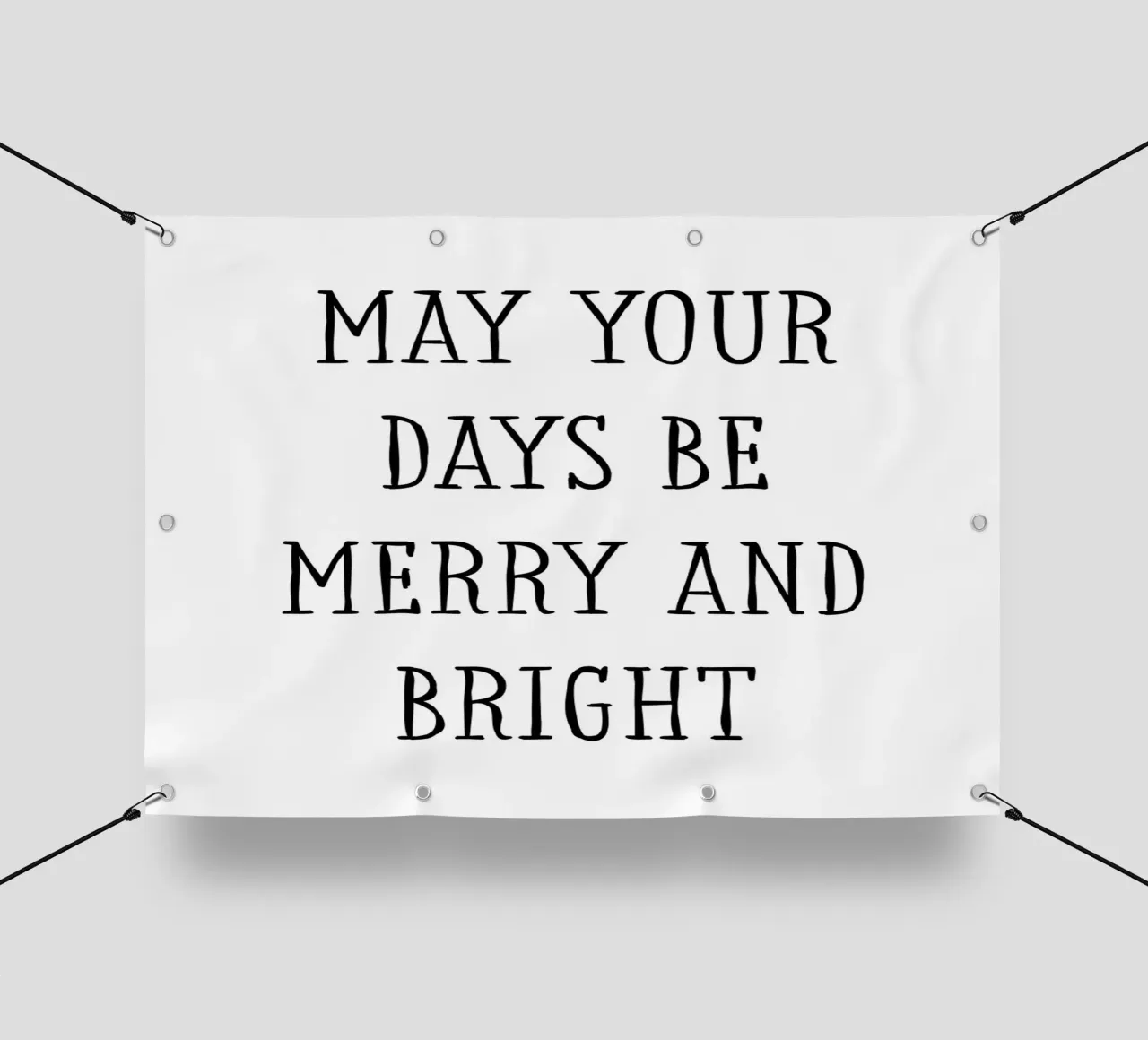 Merry and bright telo in pvc da HolidaysCandyWalls