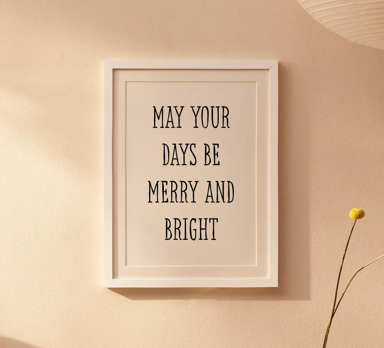 Merry and bright carta hahnemühle da HolidaysCandyWalls
