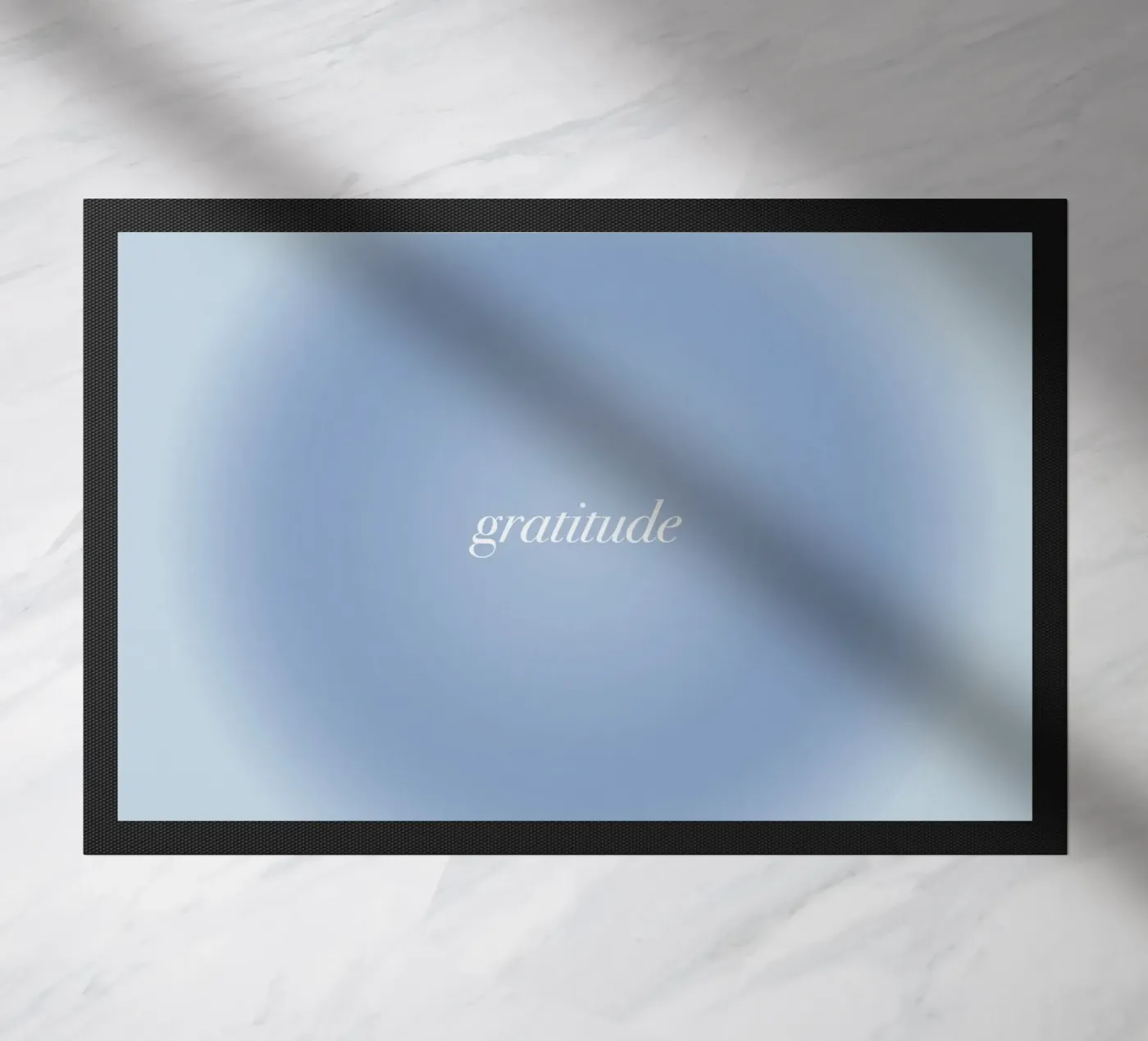 Gratitude Fußmatte von kokoprint