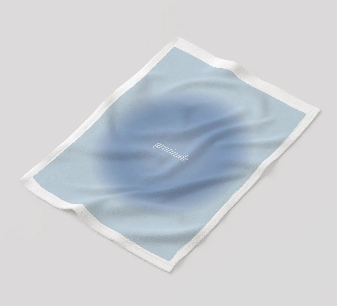 Dankbarkeit Fleecedecke von kokoprint