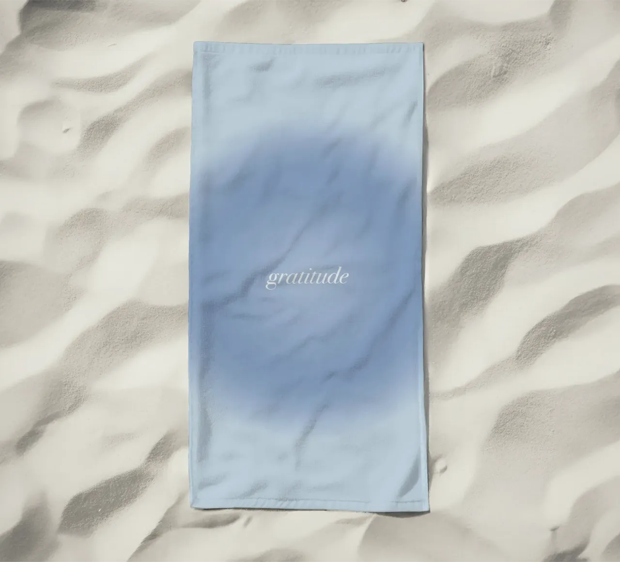 Gratitudine telo mare da kokoprint