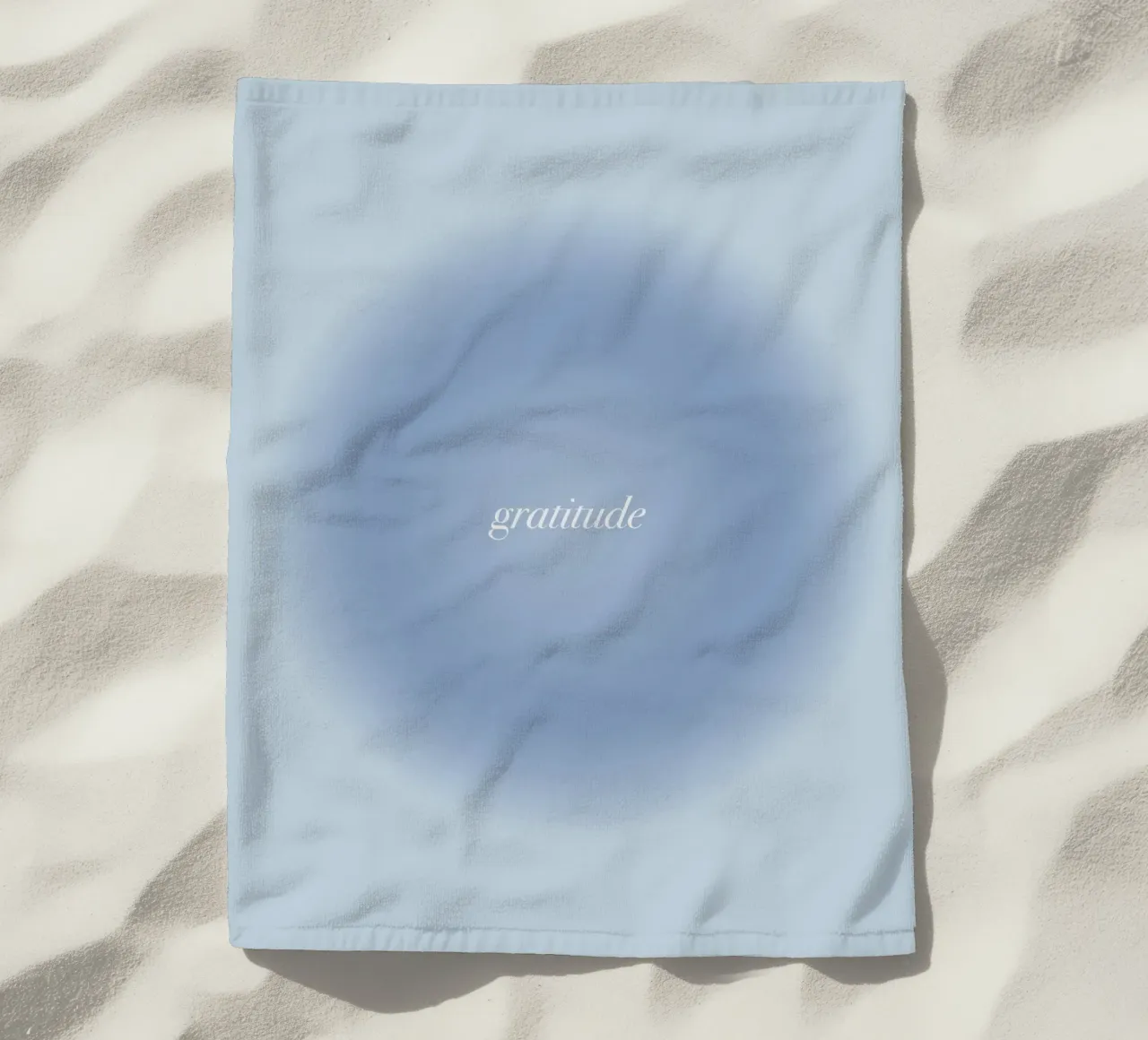 Gratitudine telo mare da kokoprint