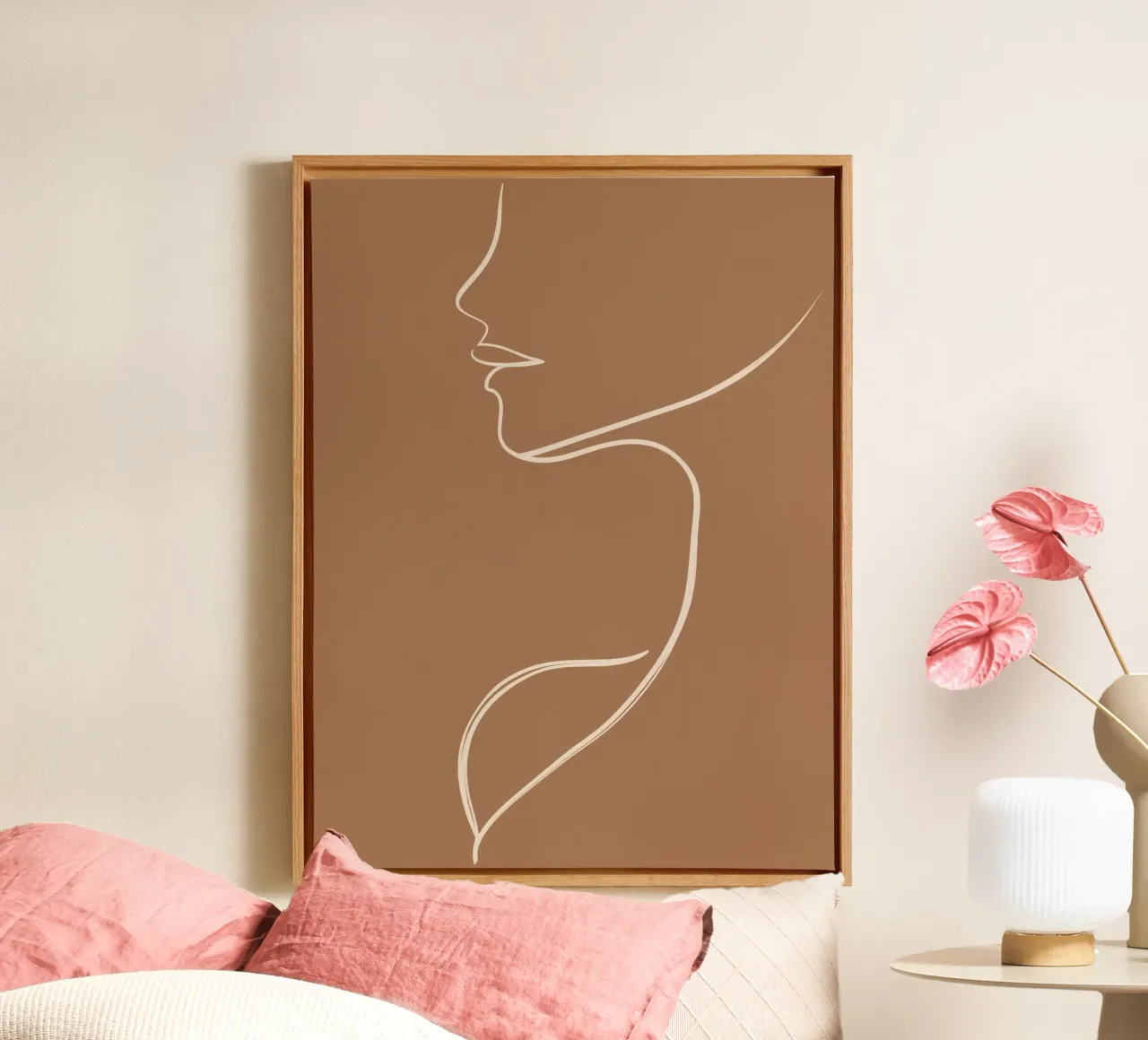 Contour | The line of memory canvas by Autofocus